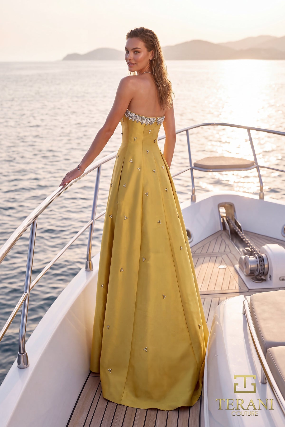Terani Couture 271E8077 Gold