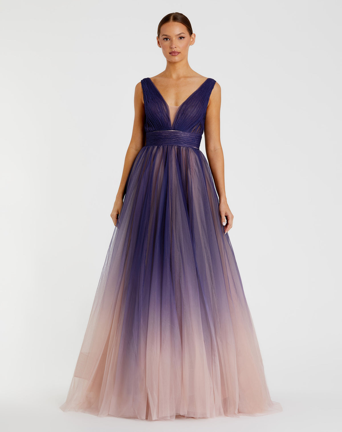 Mac Duggal 20221 Indigo Ombre