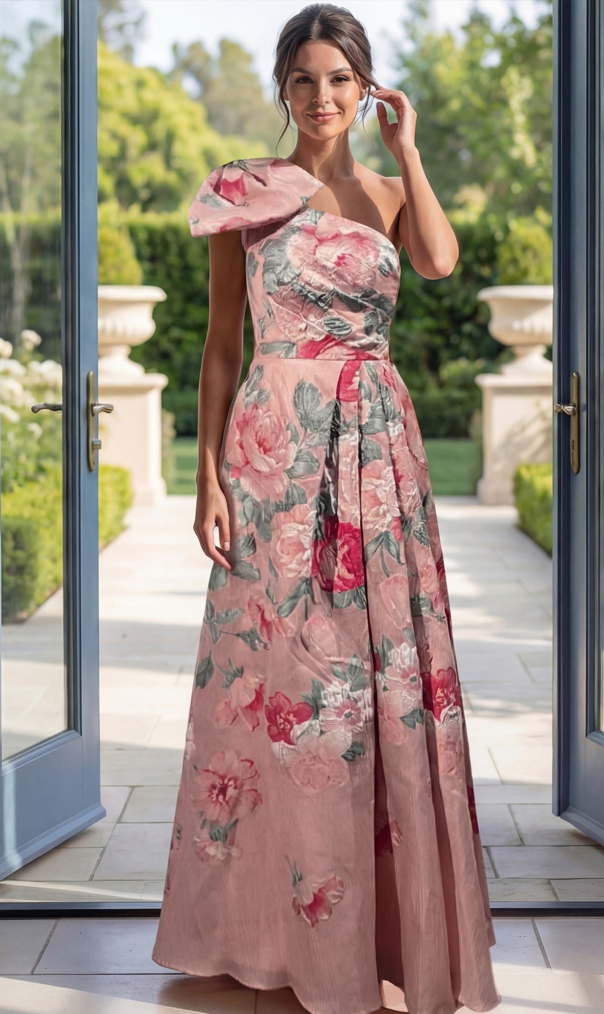 Jovani 52377 PINK MULTI