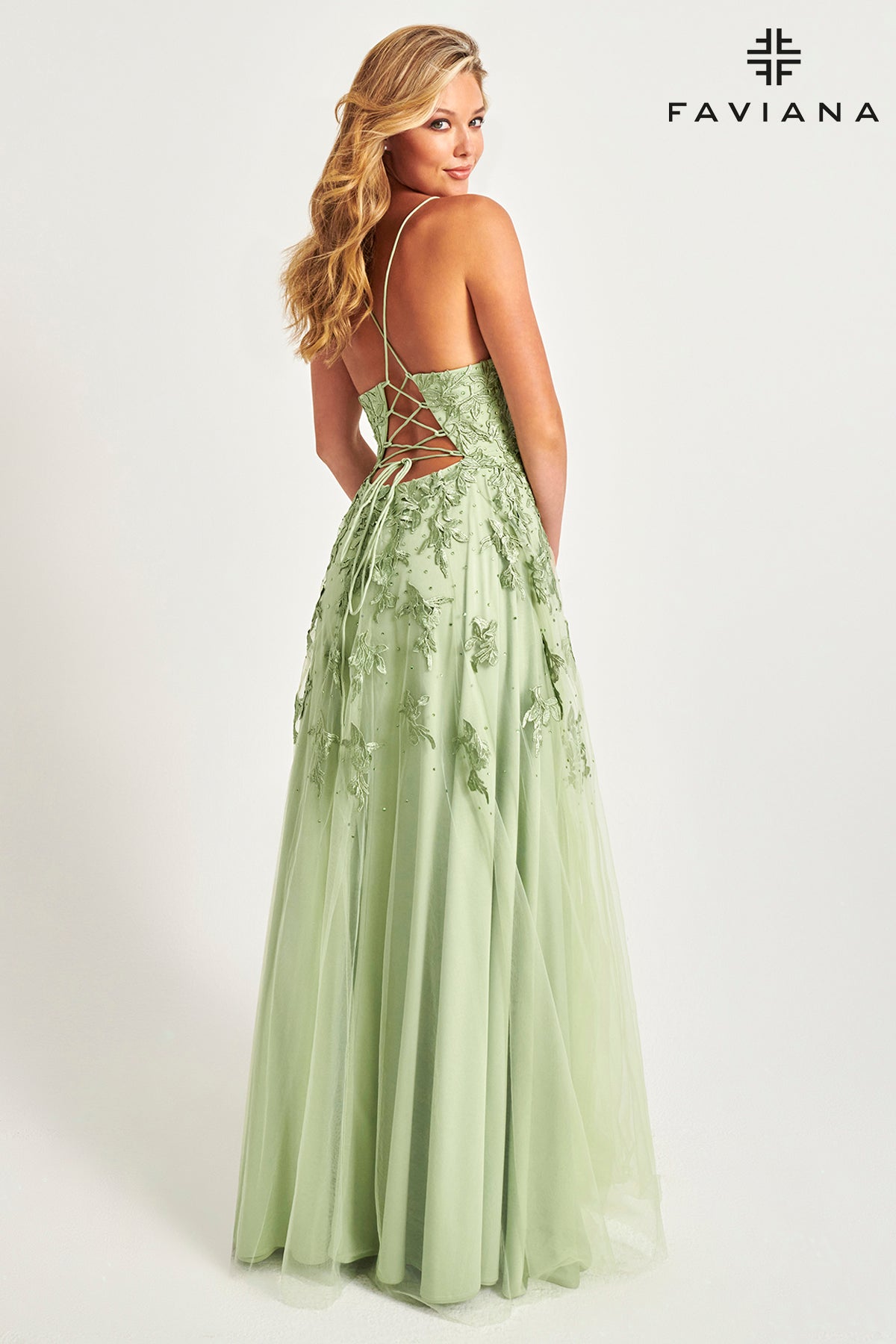 Faviana S10640 Sage