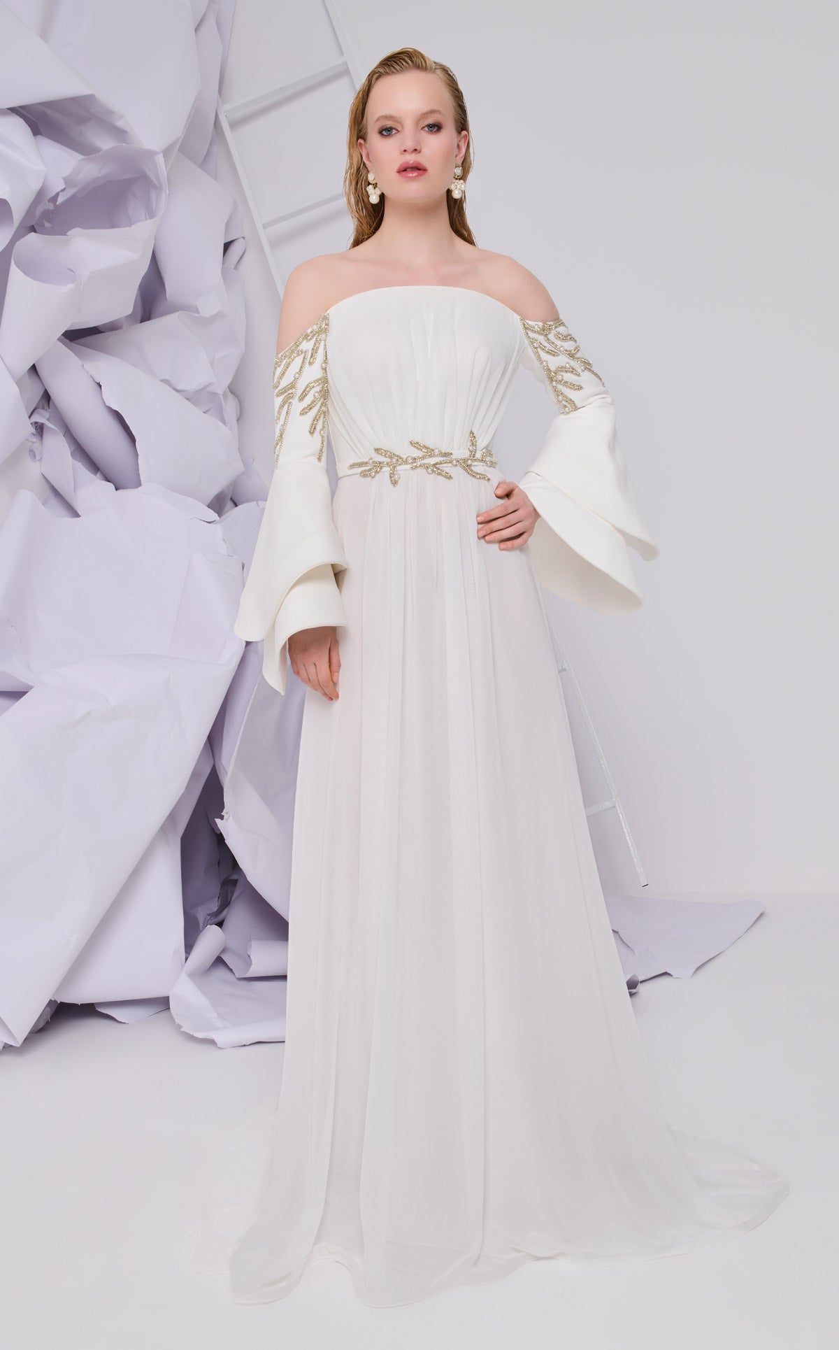 MNM Couture B1103 WHITE