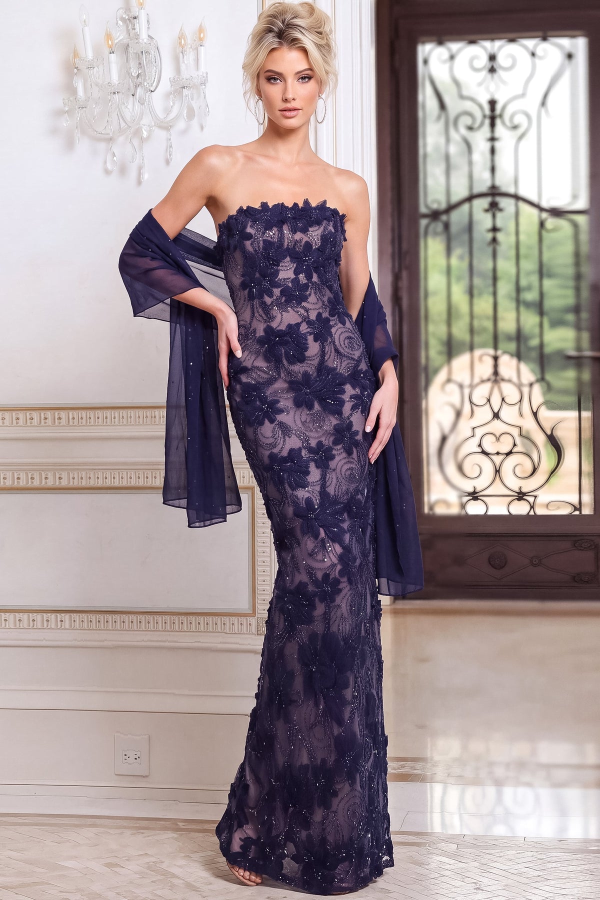 Jovani 52018 NAVY