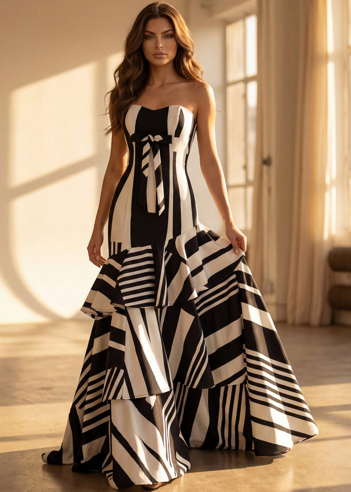 Jovani 49317 BLACK/WHITE