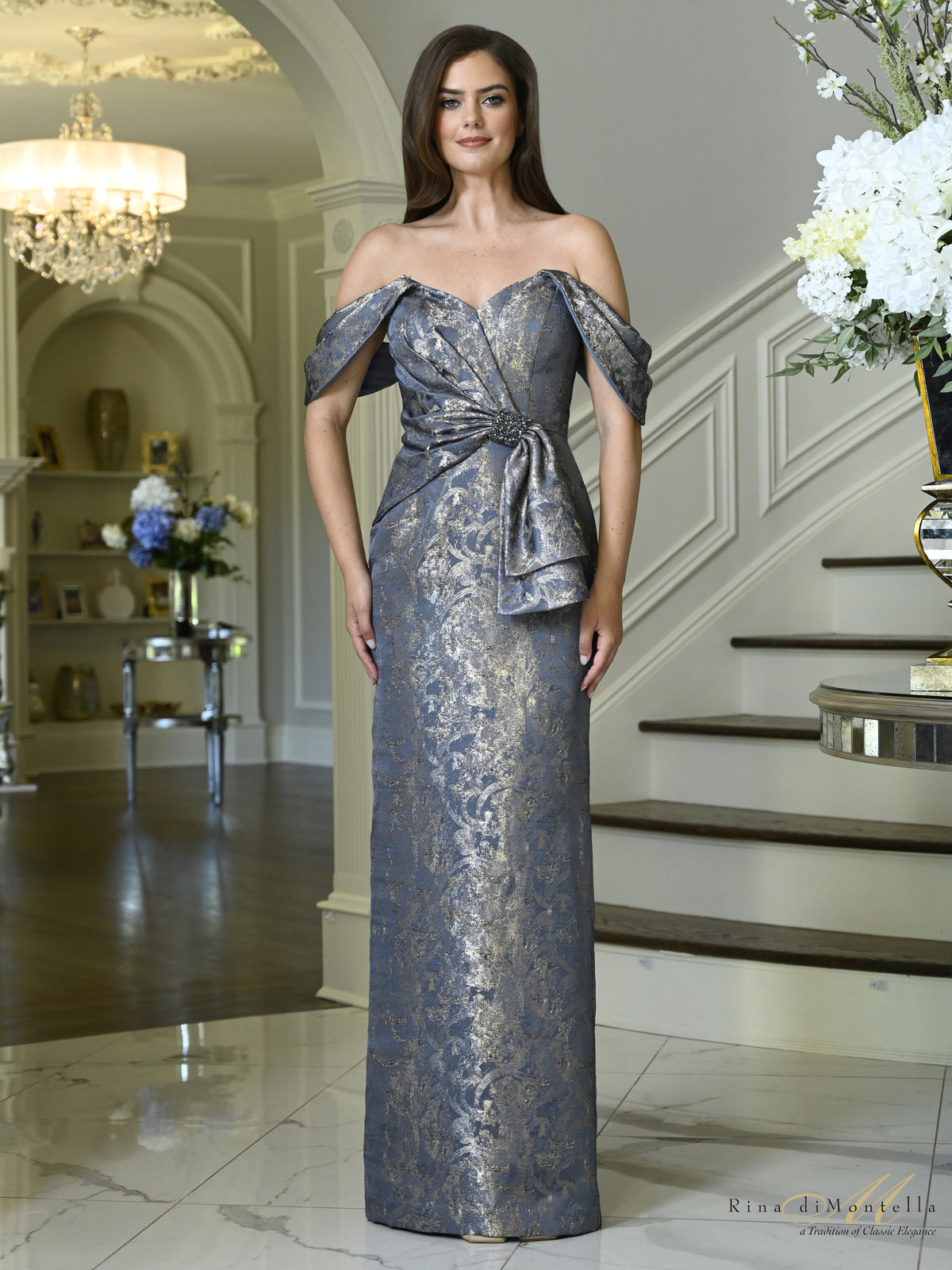 Rina Di Montella RD3609 Wedgewood