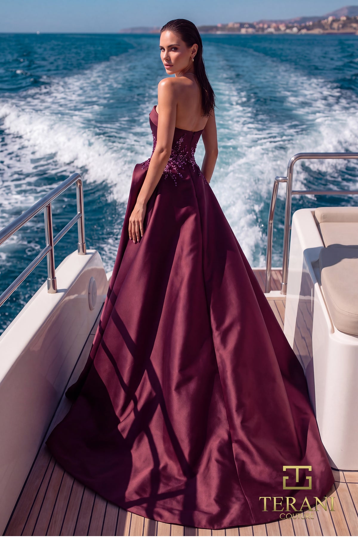 Terani Couture 271M8435 Wine
