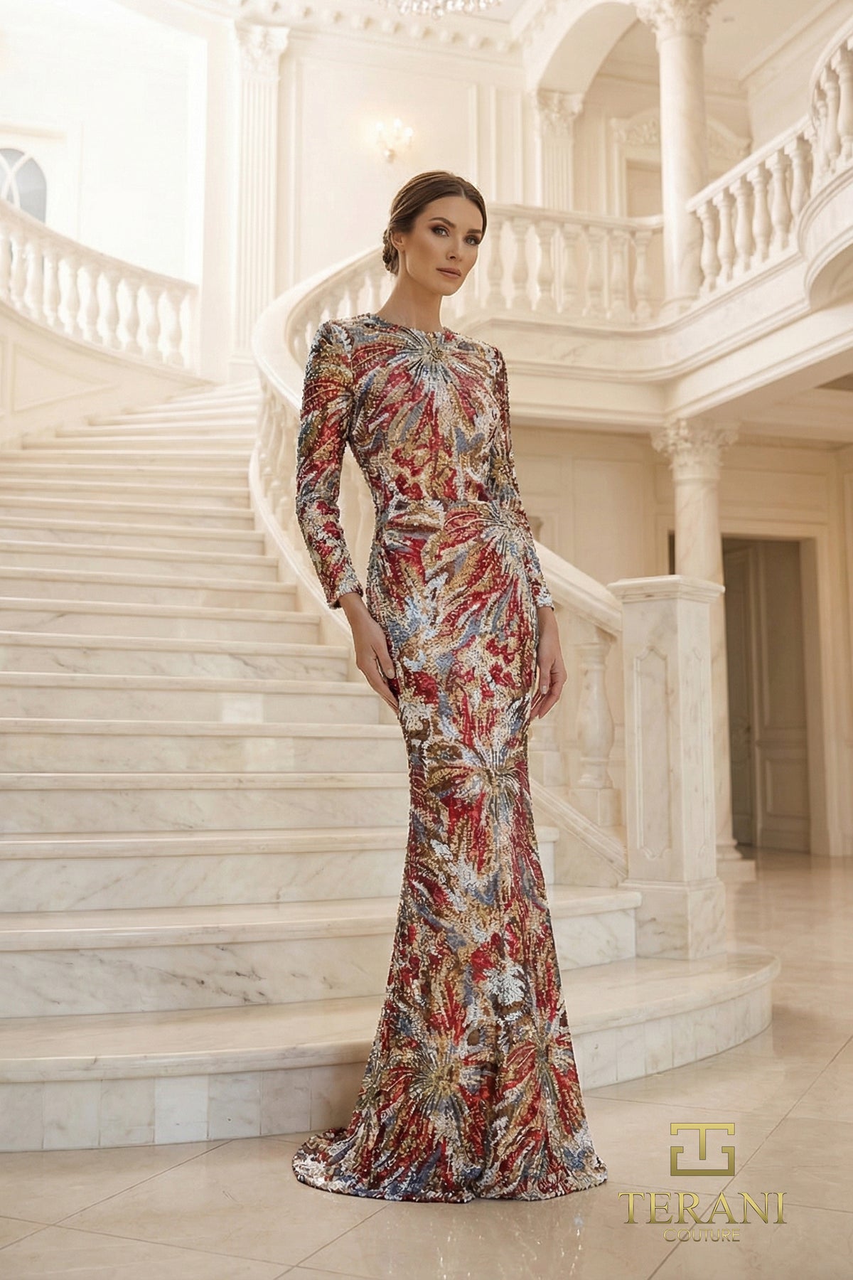 Terani Couture 262M7320 Multi