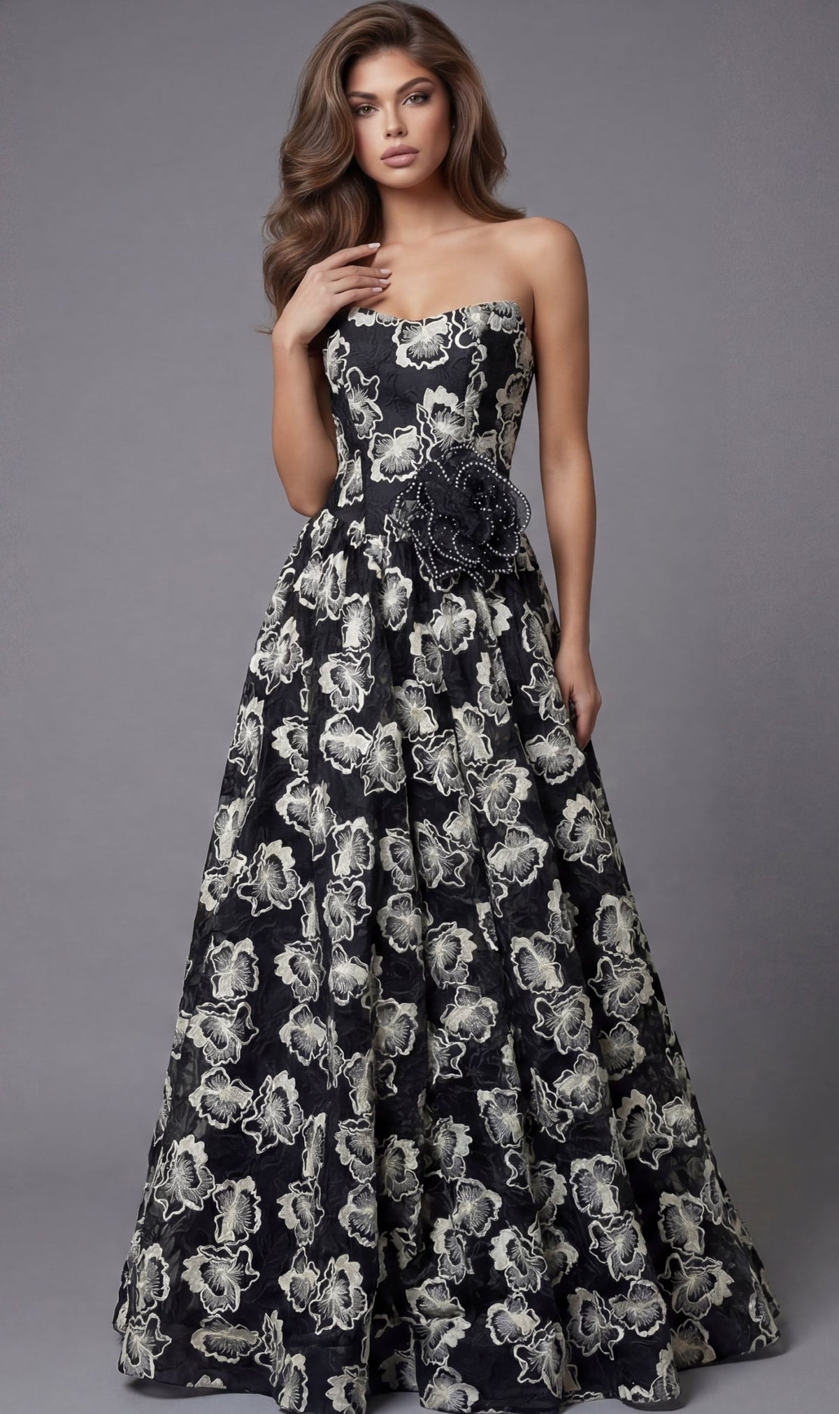 Jovani 45499 BLACK