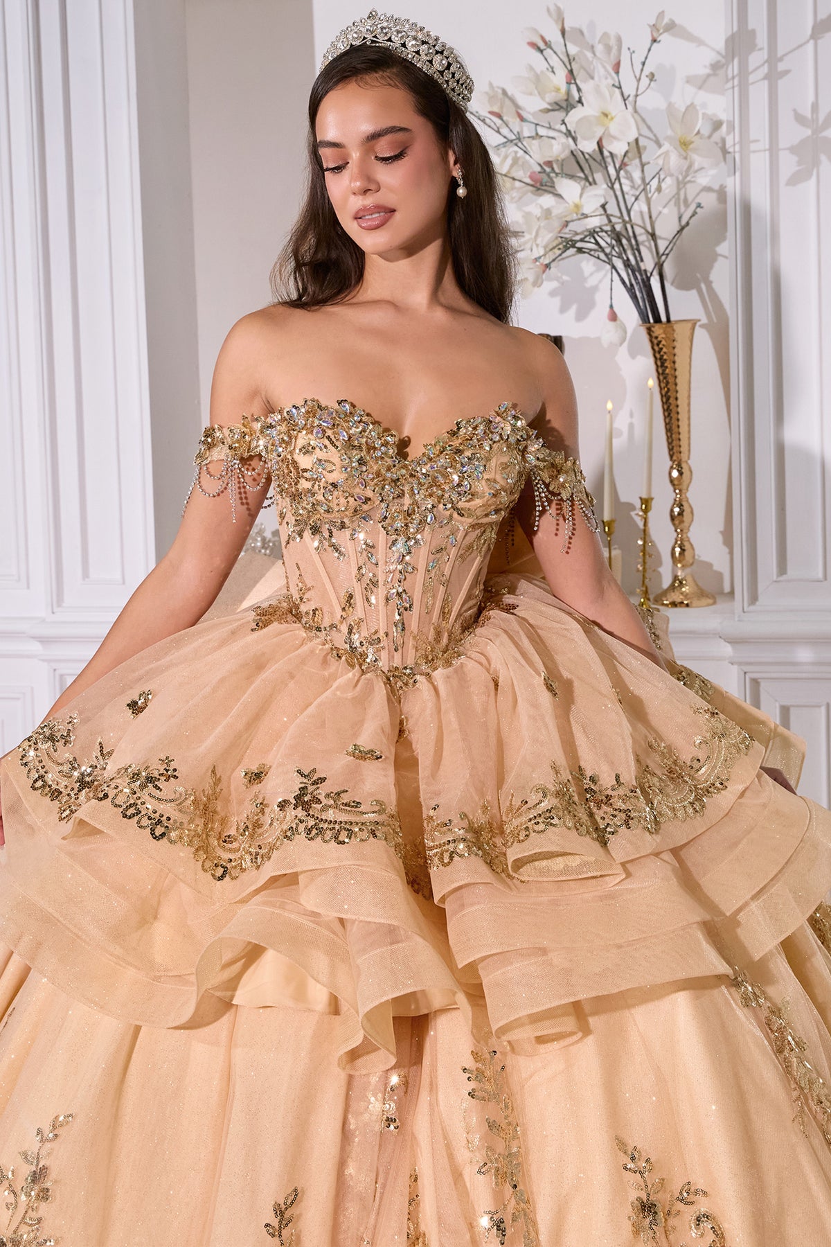 Ladivine 15746 CHAMPAGNE GOLD