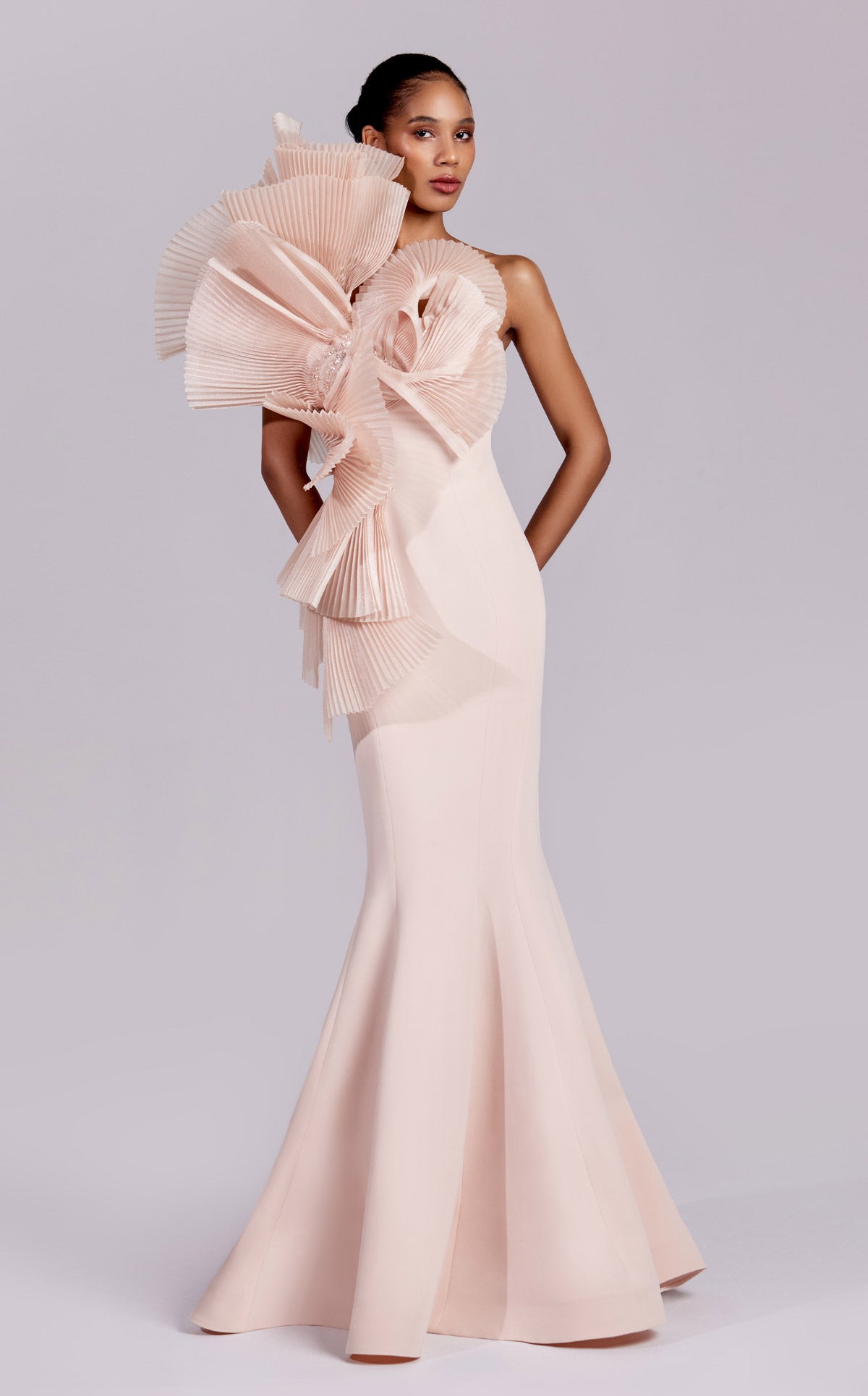 MNM Couture G1827 SALMON