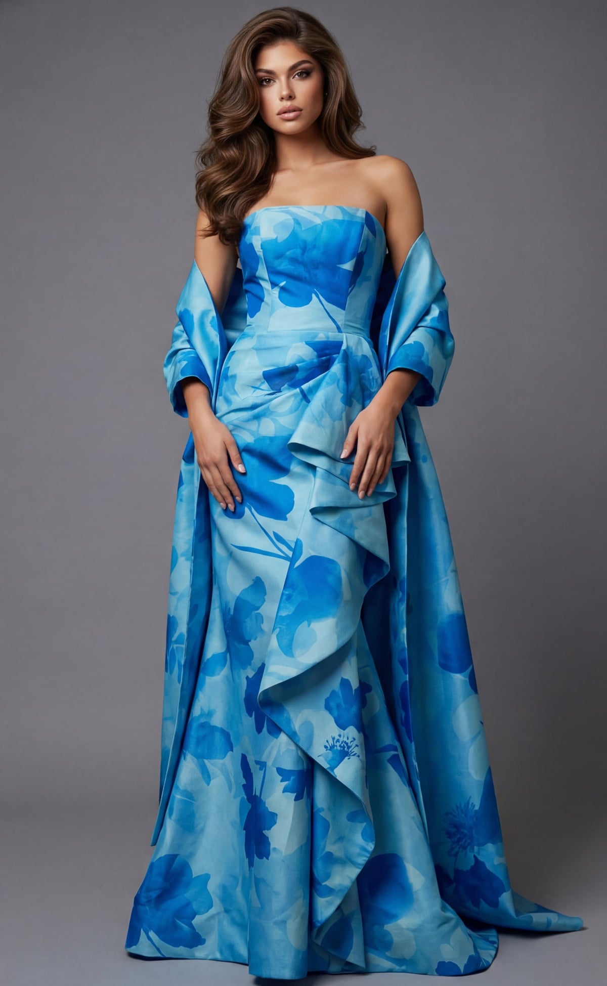 Jovani 48705 BLUE