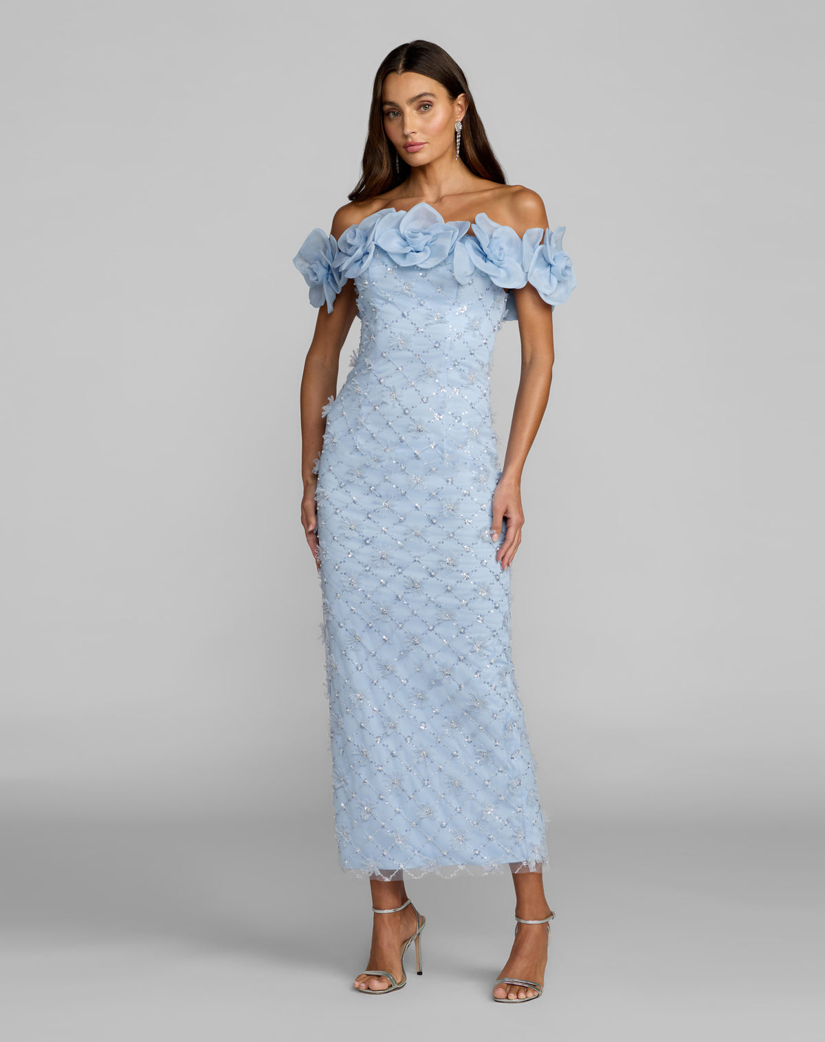Mac Duggal 21363 Powder Blue