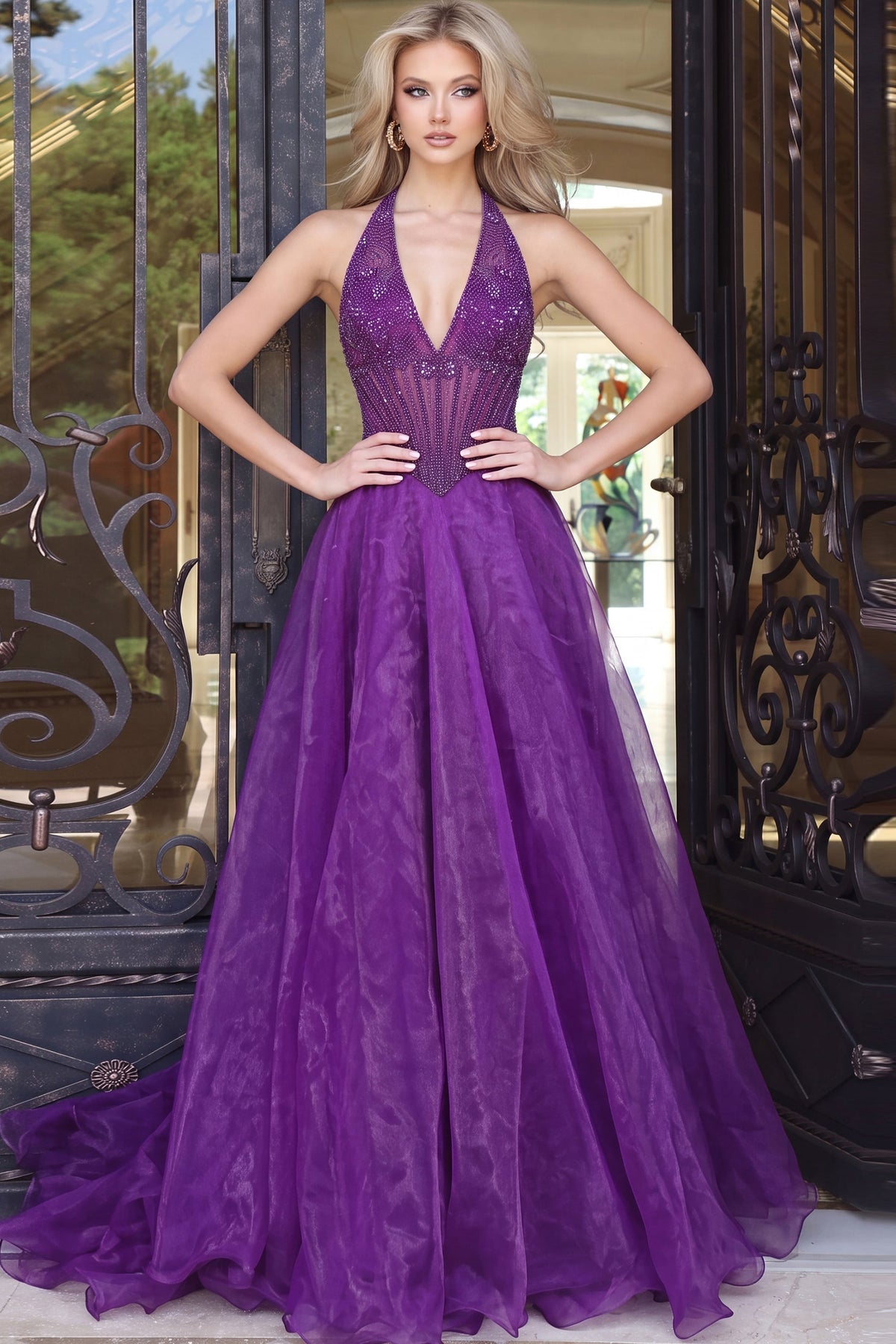 Jovani 47806 PURPLE