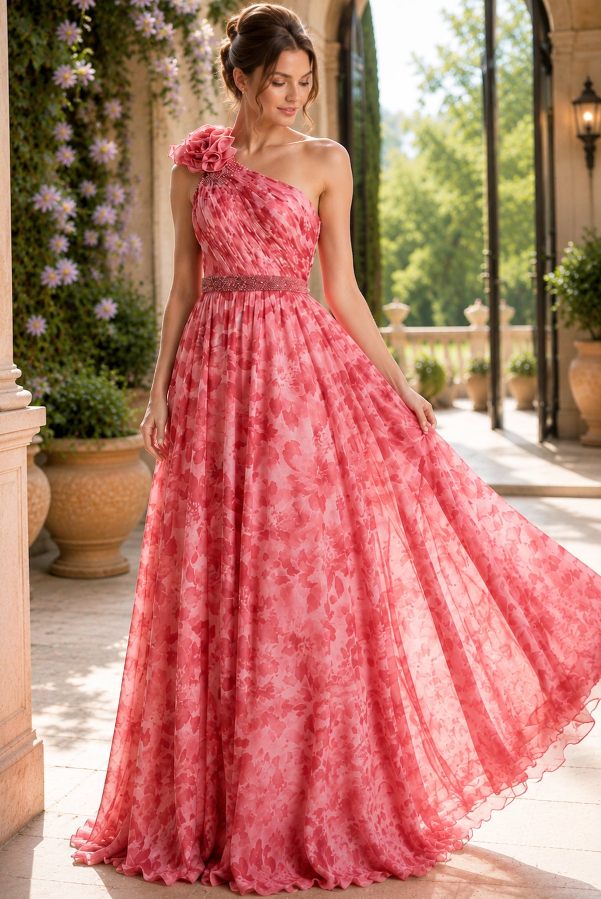 Jovani 49018 PINK MULTI