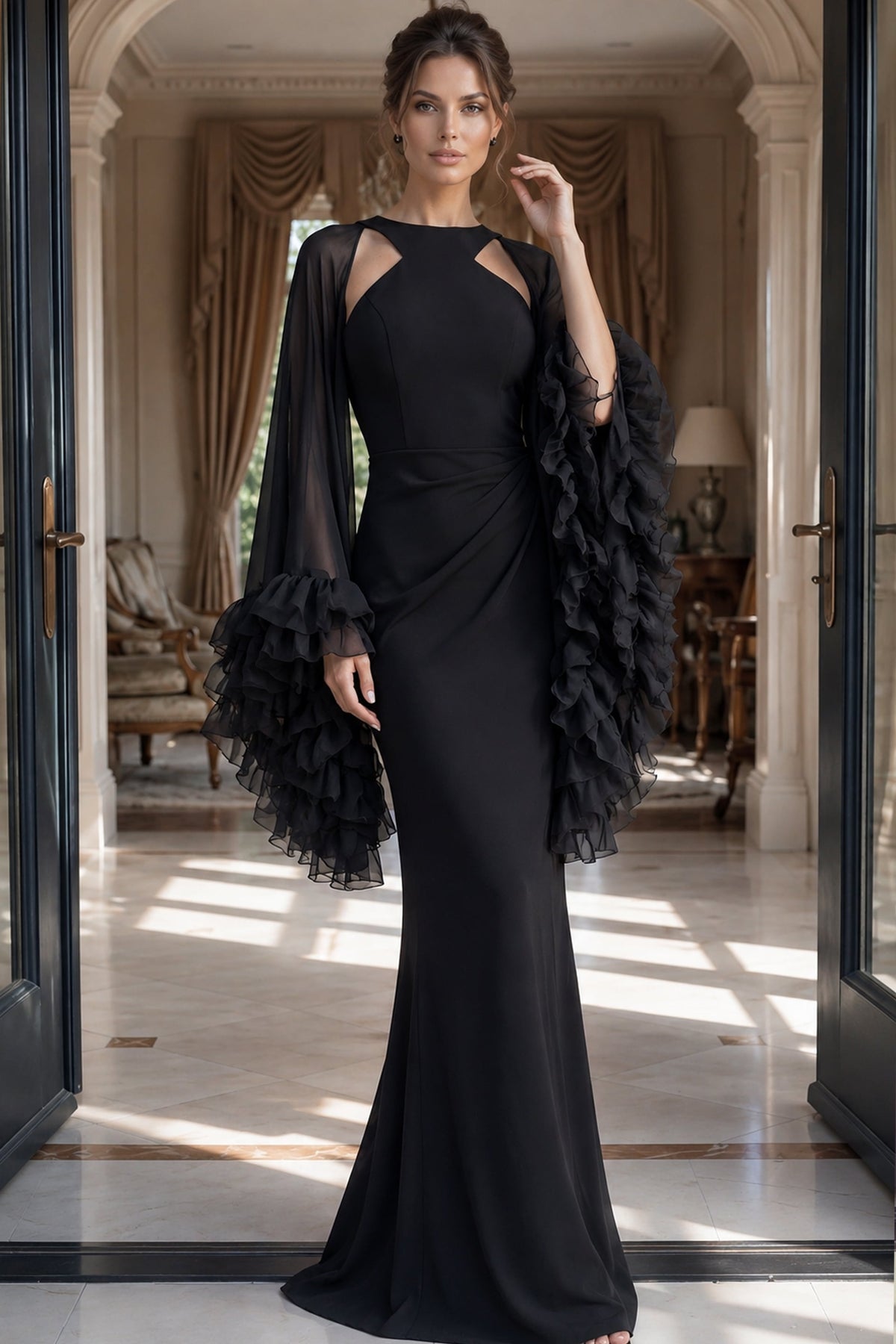 Jovani 49448 BLACK