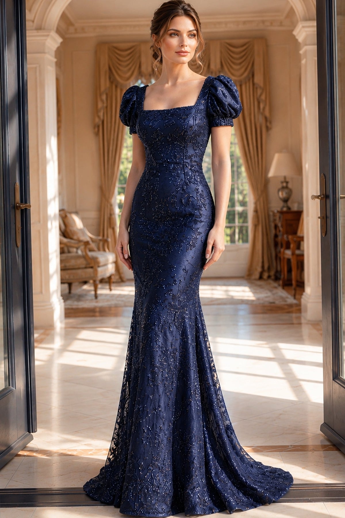 Jovani 48111 NAVY