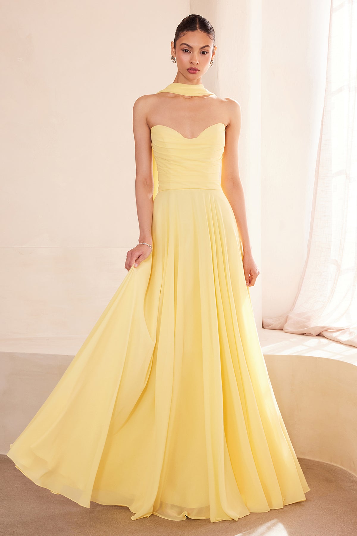 Amoris by Ladivine T703 LT YELLOW
