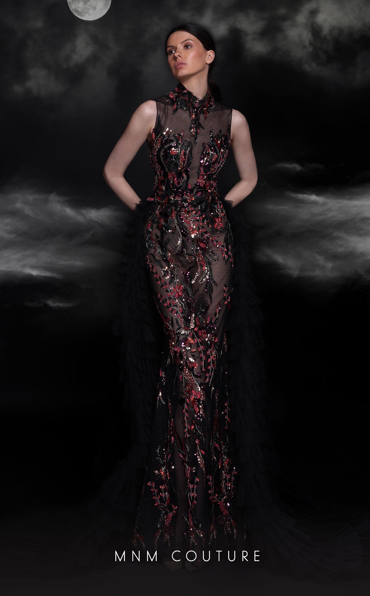 MNM Couture K4099 BLACK