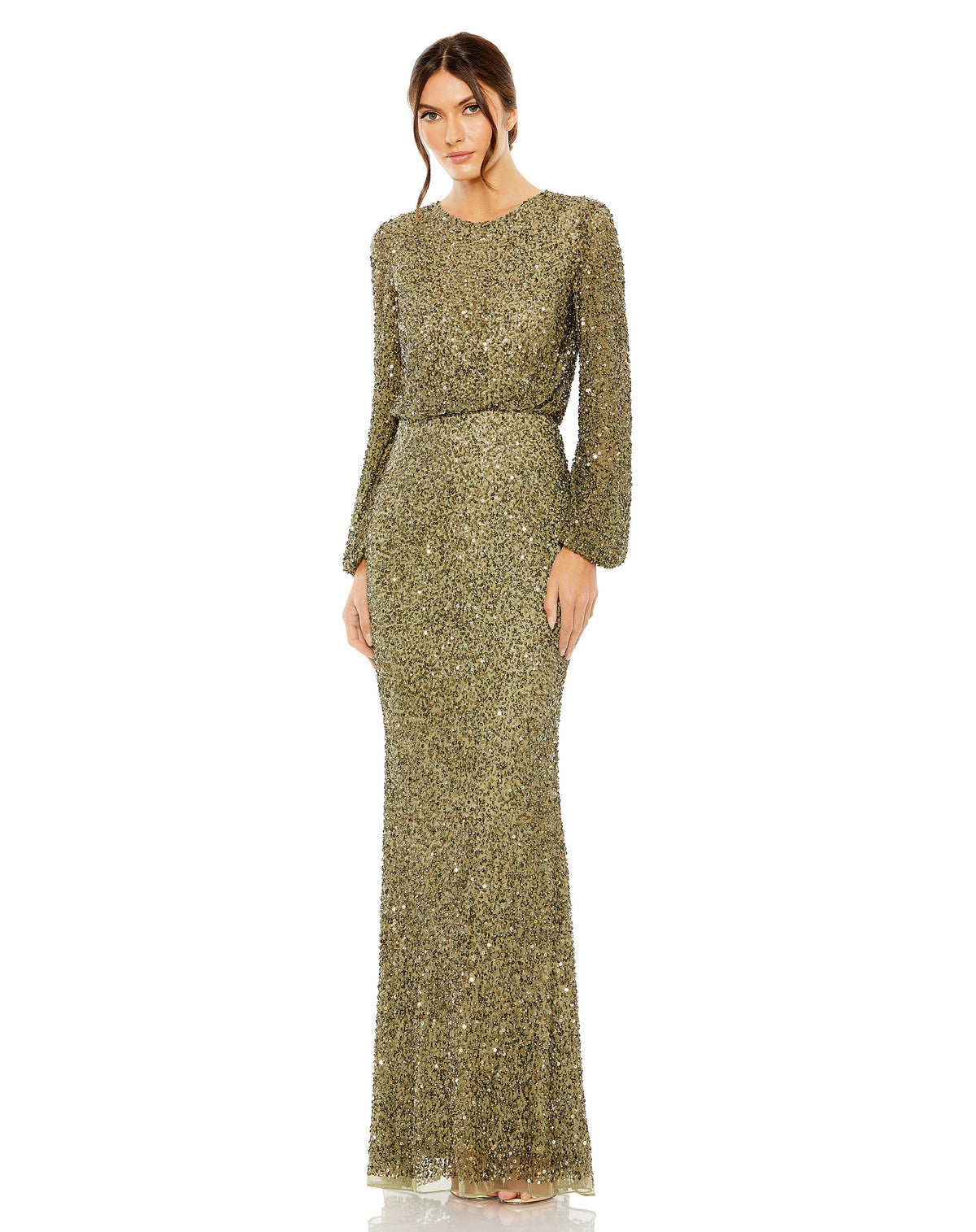 Mac Duggal 10044 Olive