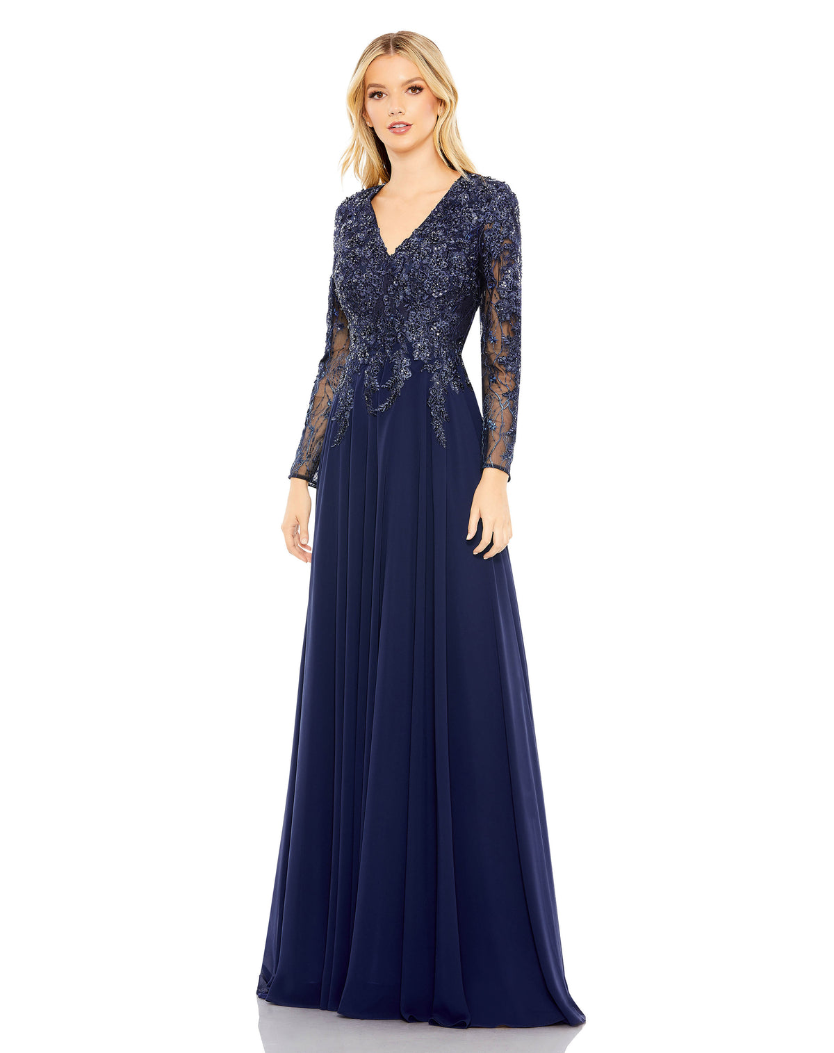 Mac Duggal 20388 Navy