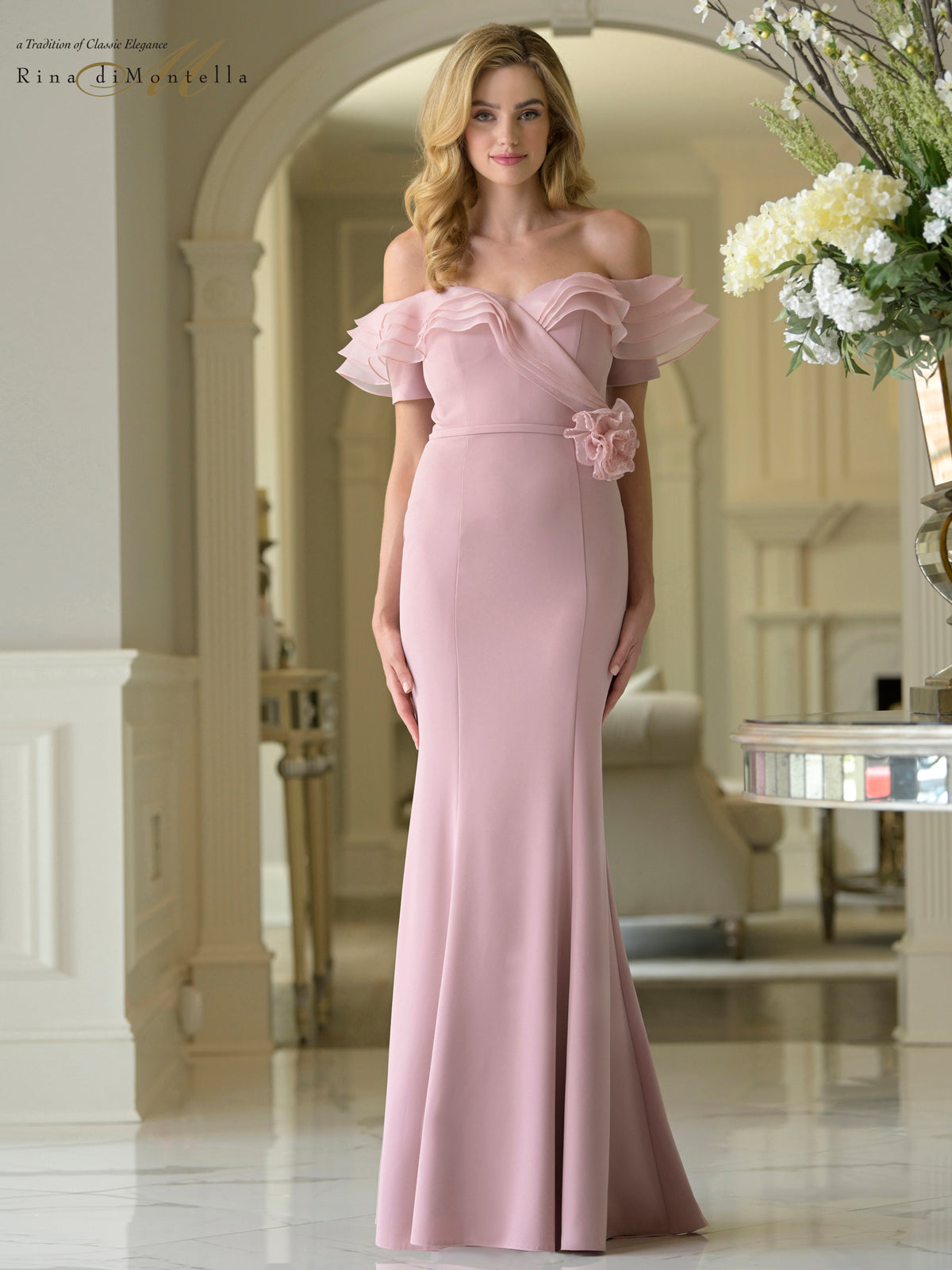 Rina Di Montella RD3418 Dusty Rose