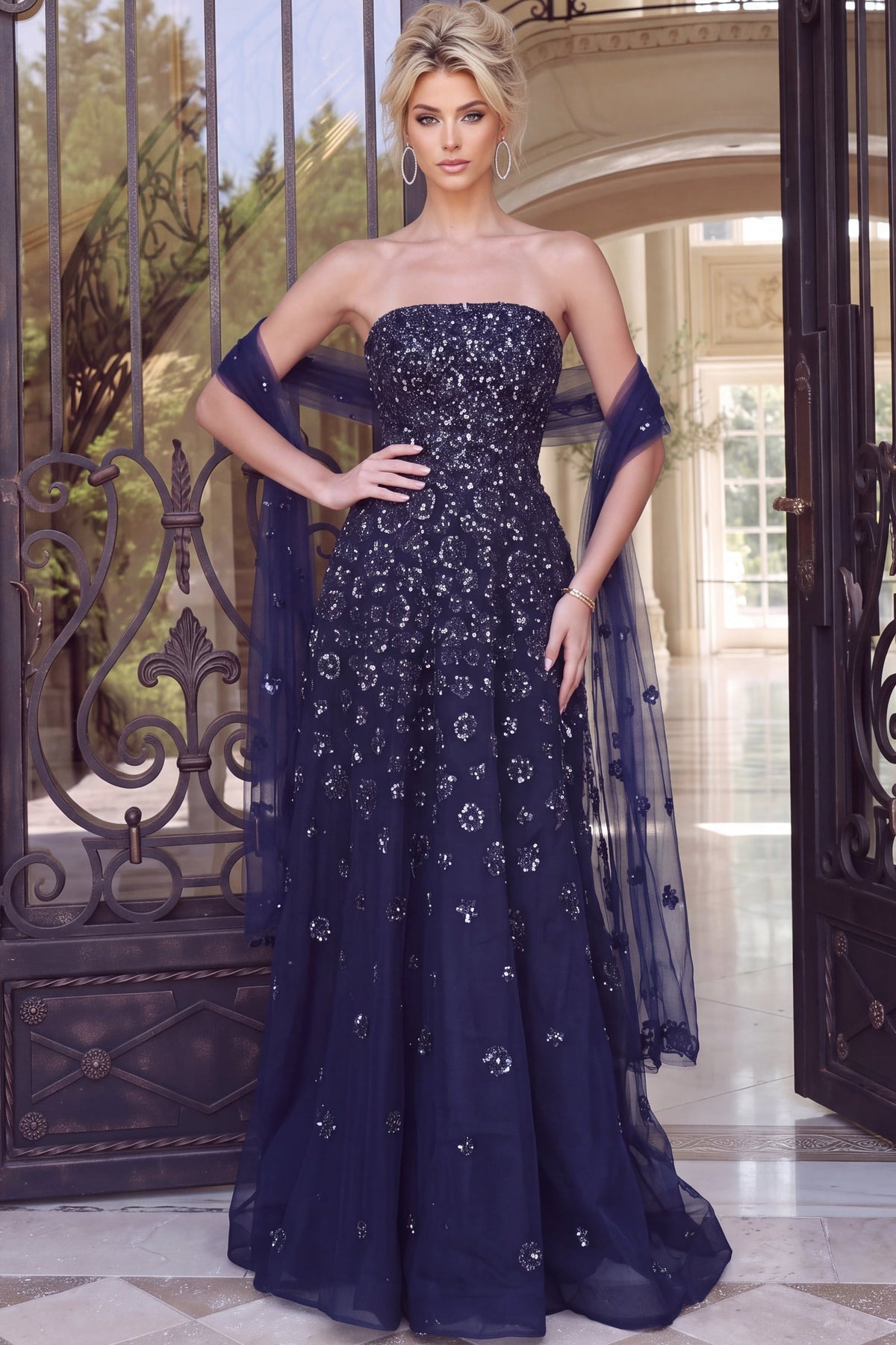 Jovani 51617 NAVY