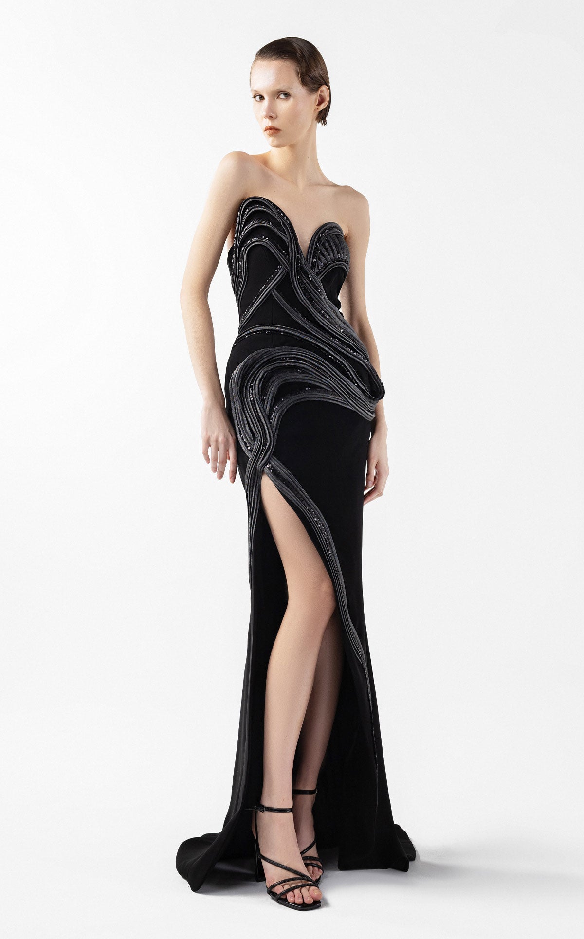 MNM Couture G2048 BLACK