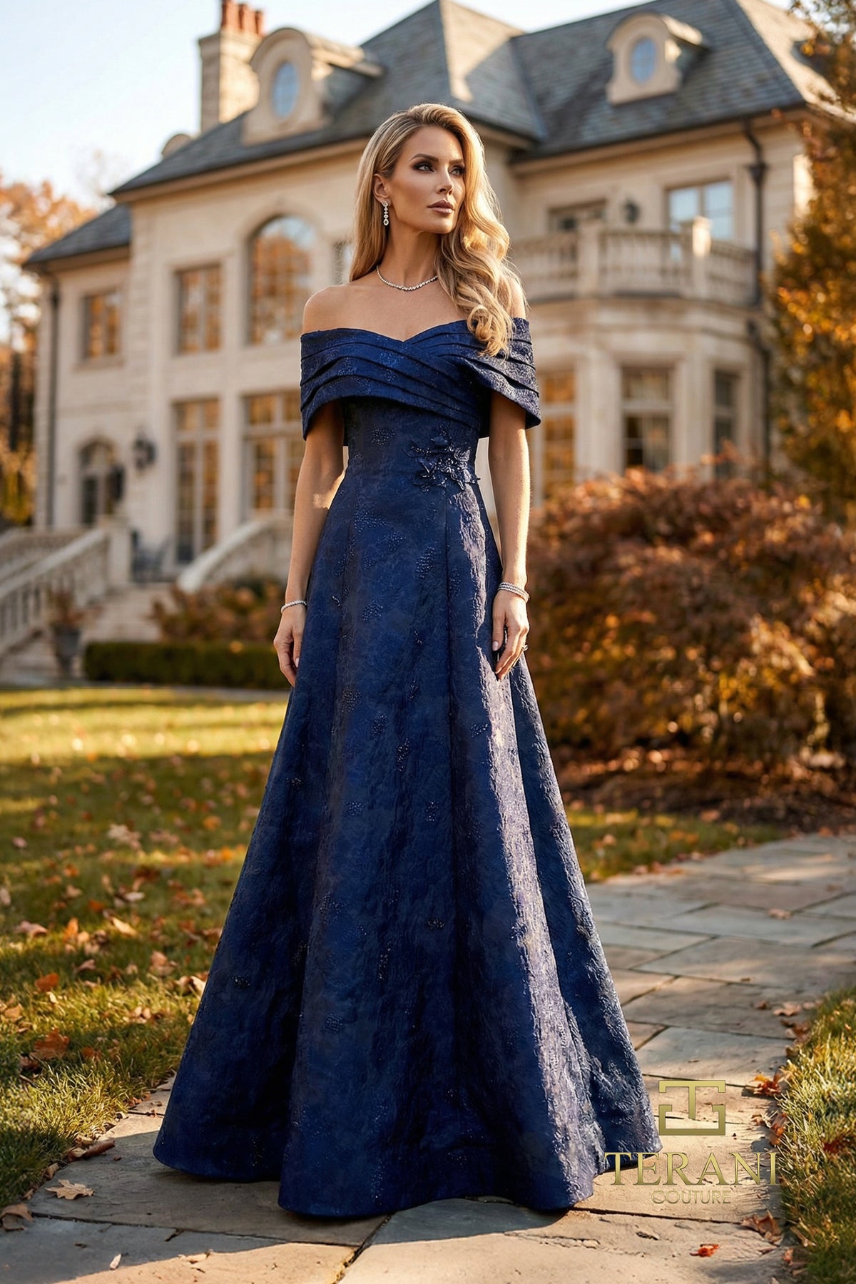 Terani Couture 262M7299 Midnight