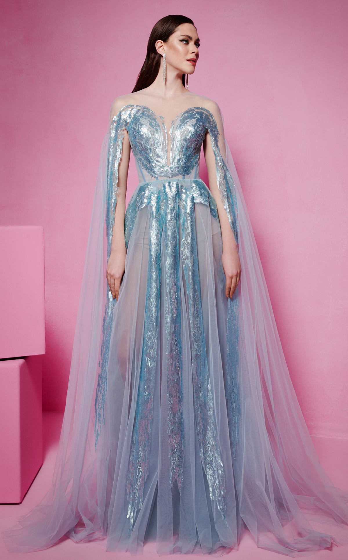 MNM Couture E0070 PINK