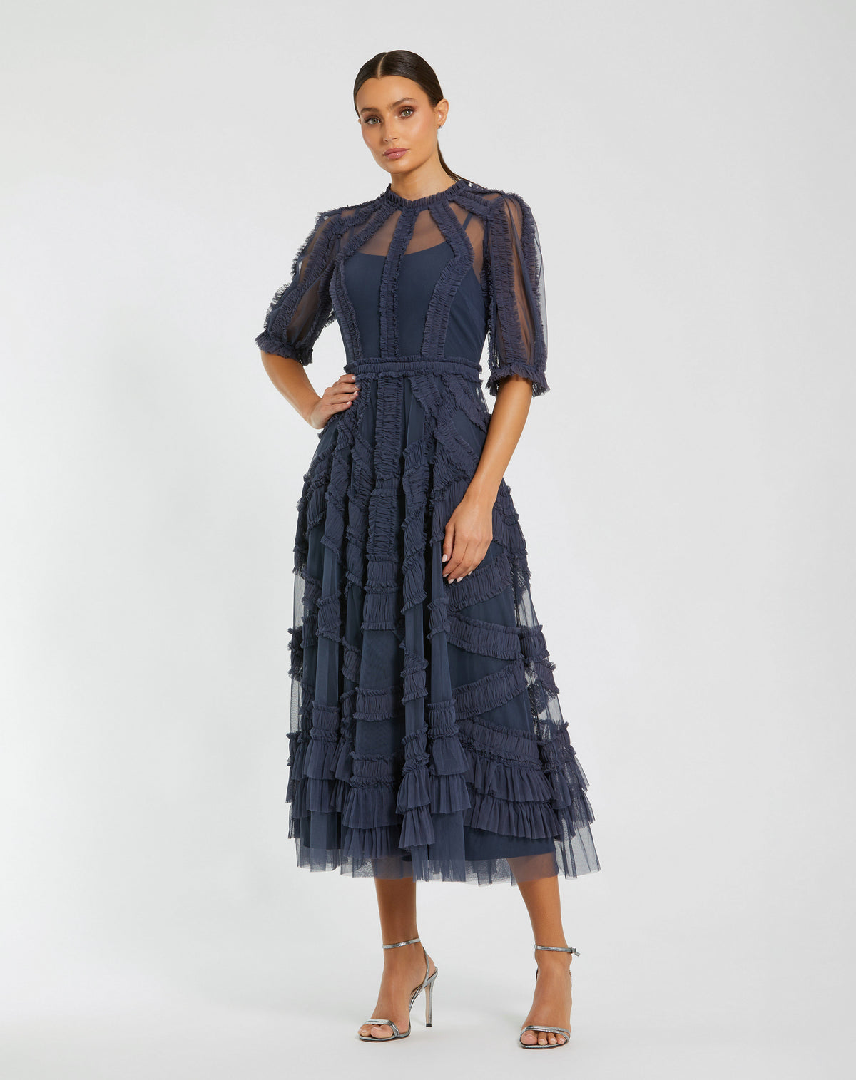 Mac Duggal 8058 Midnight