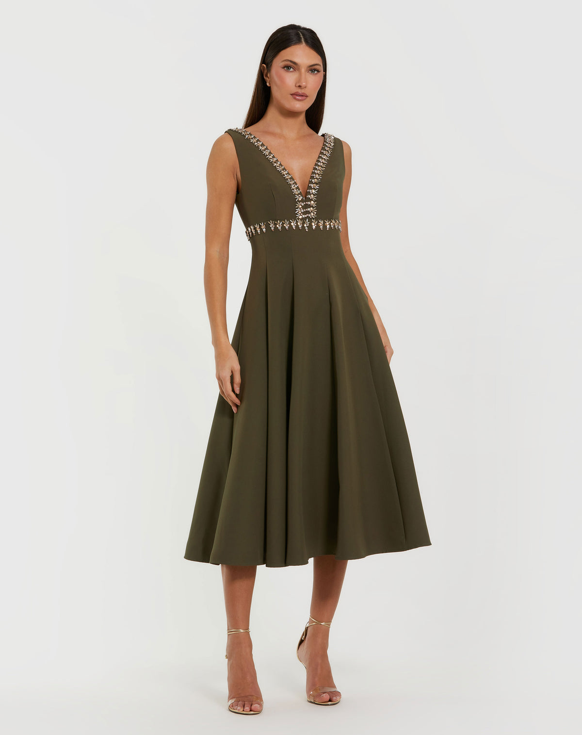 Mac Duggal 21159 Olive