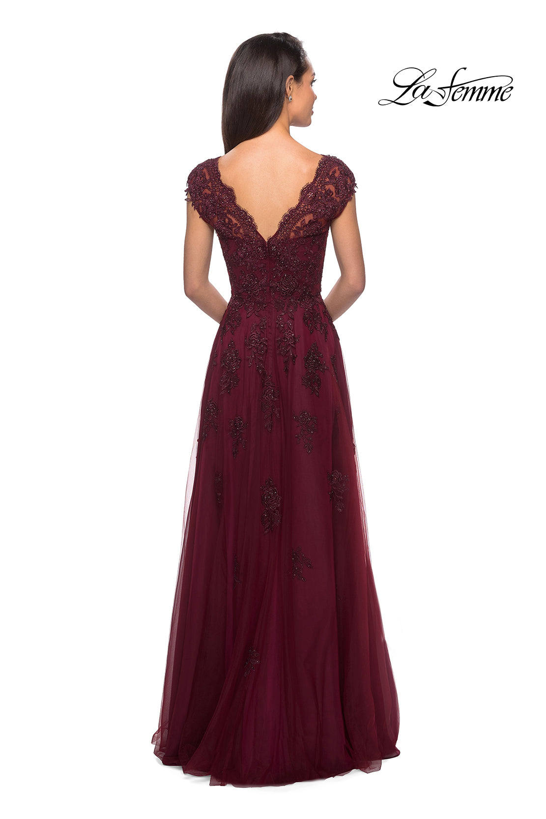 La Femme 26942 BURGUNDY