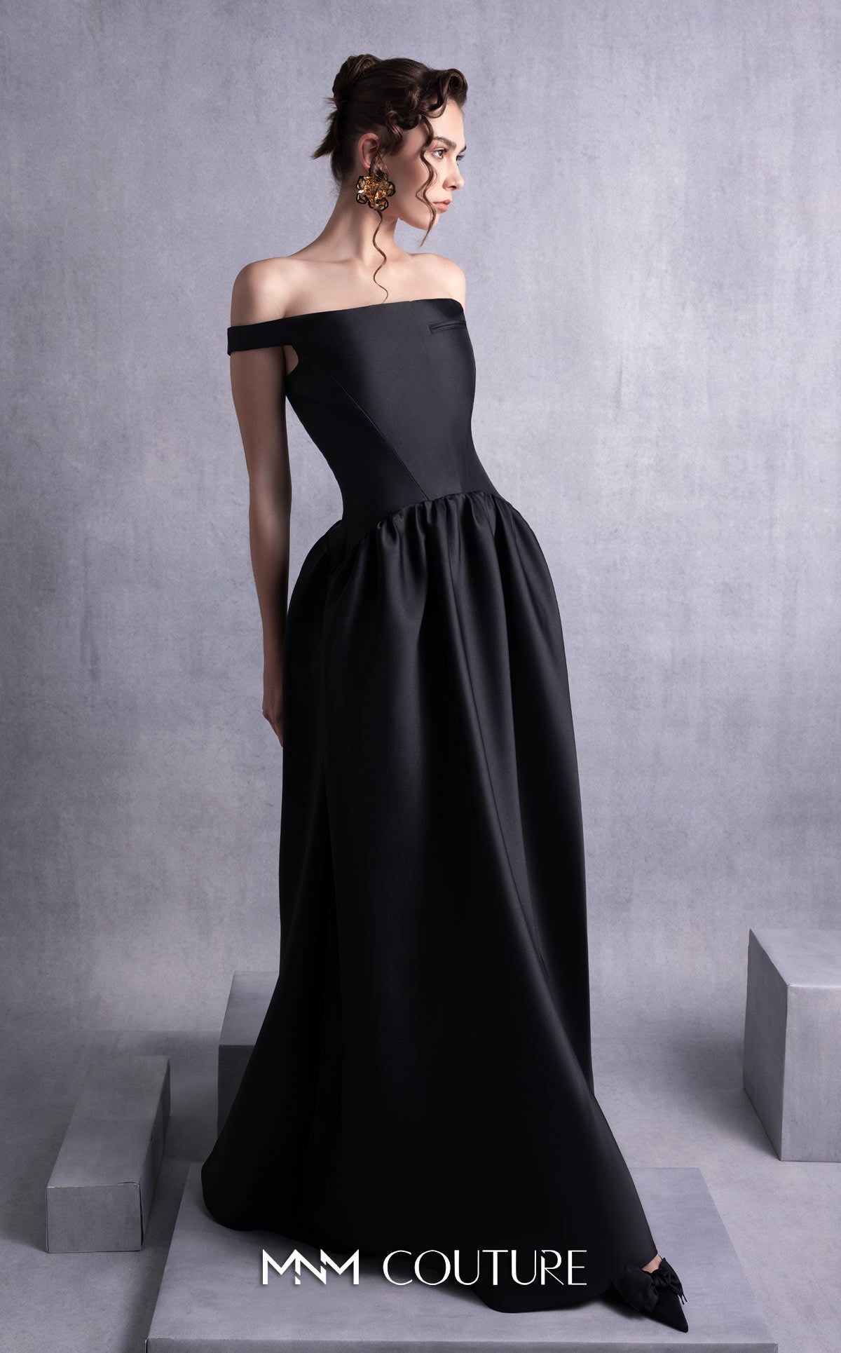 MNM Couture GOS2507 BLACK