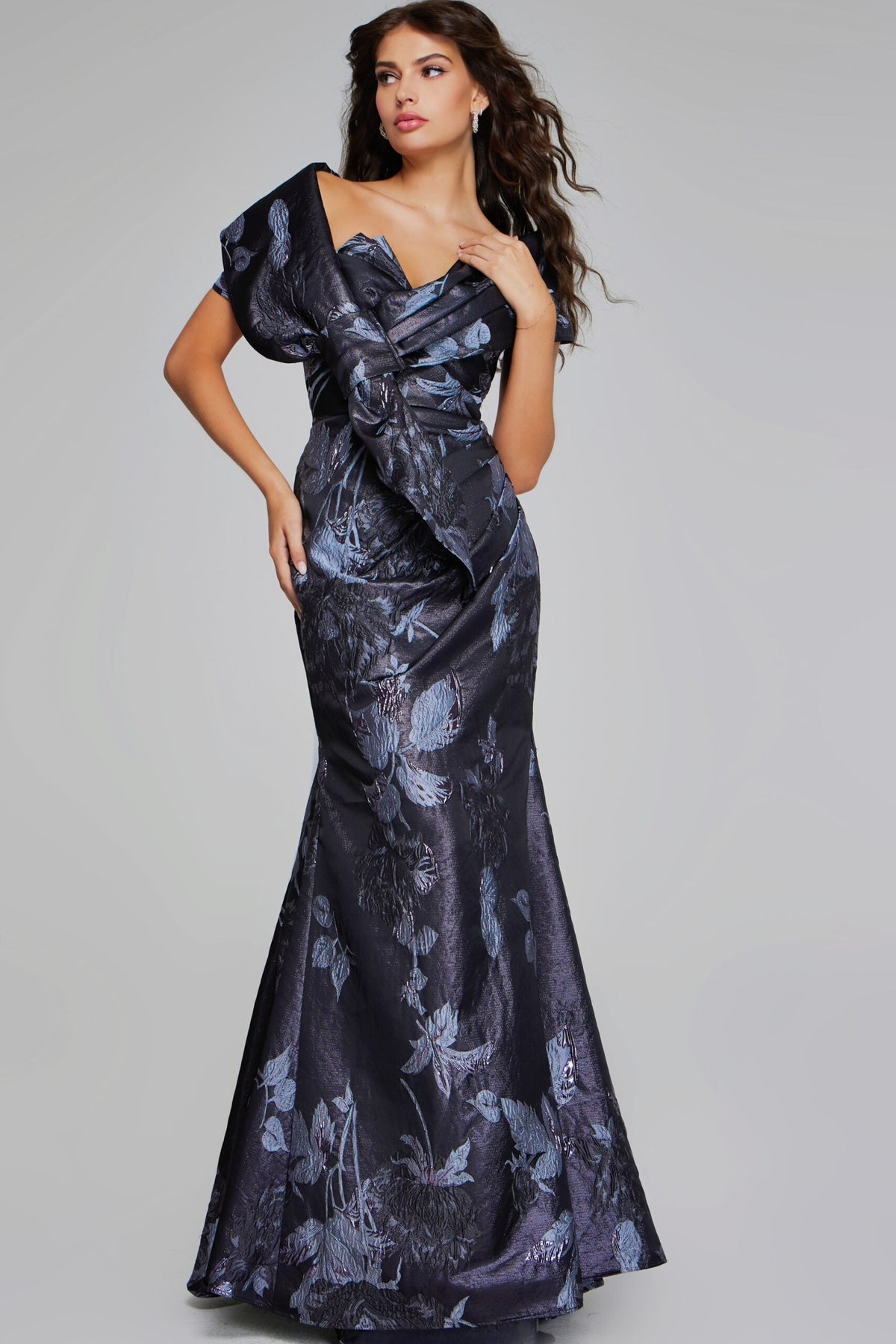 Jovani 40309 GREY MULTI