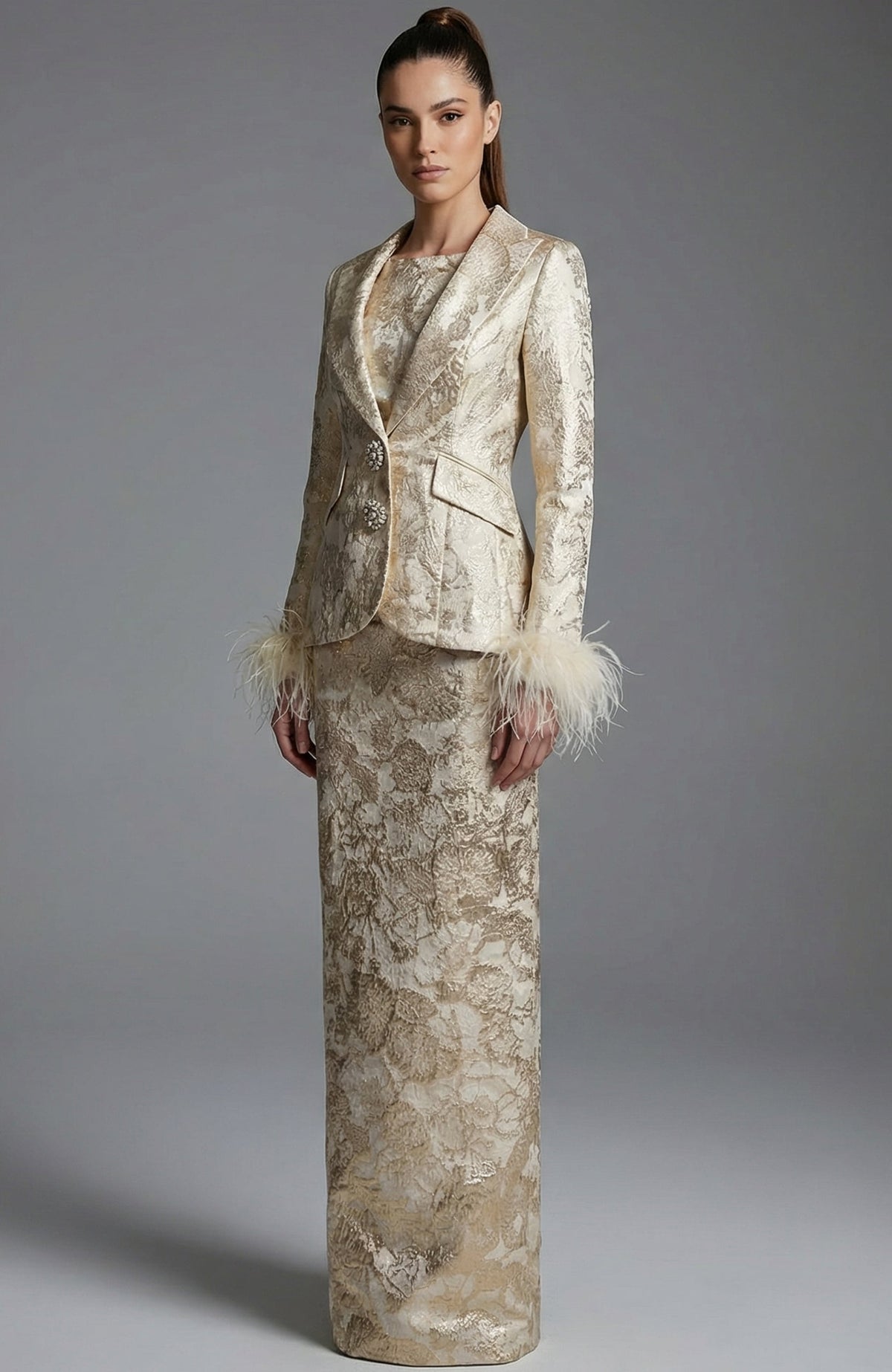 Jovani 48224 GOLD/CHAMPAGNE