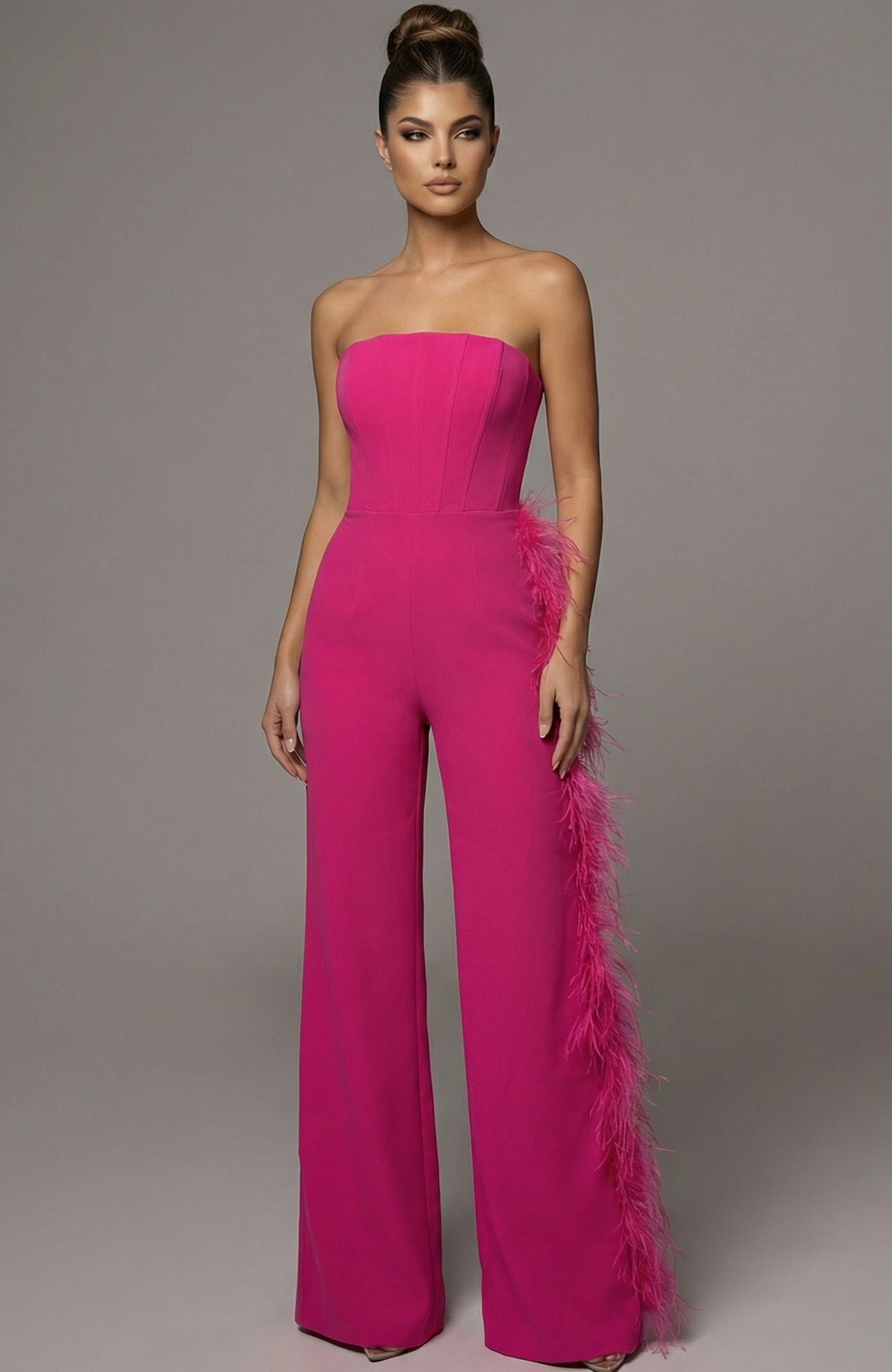 Jovani 48026 FUCHSIA