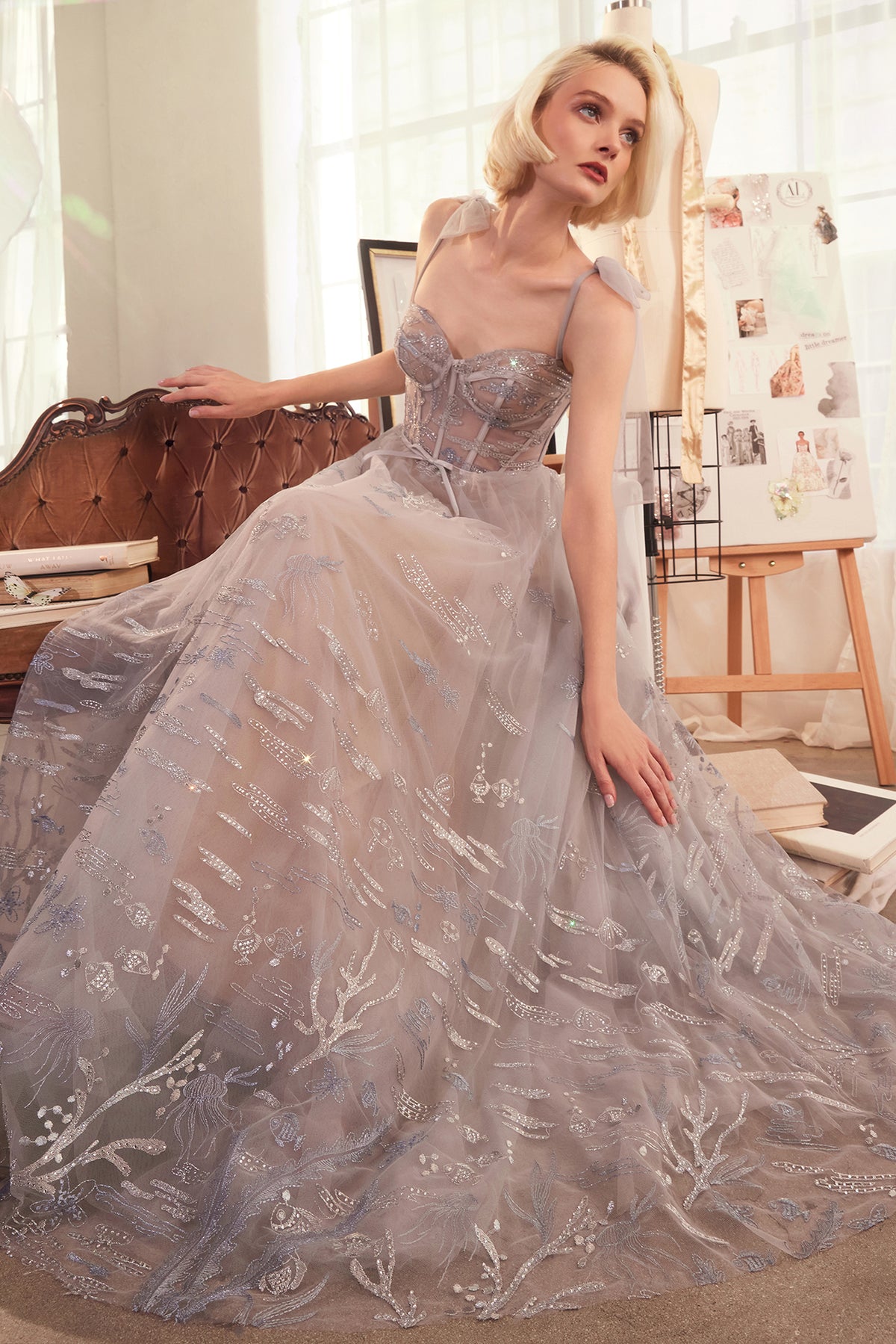 Andrea and Leo A1458 SILVER