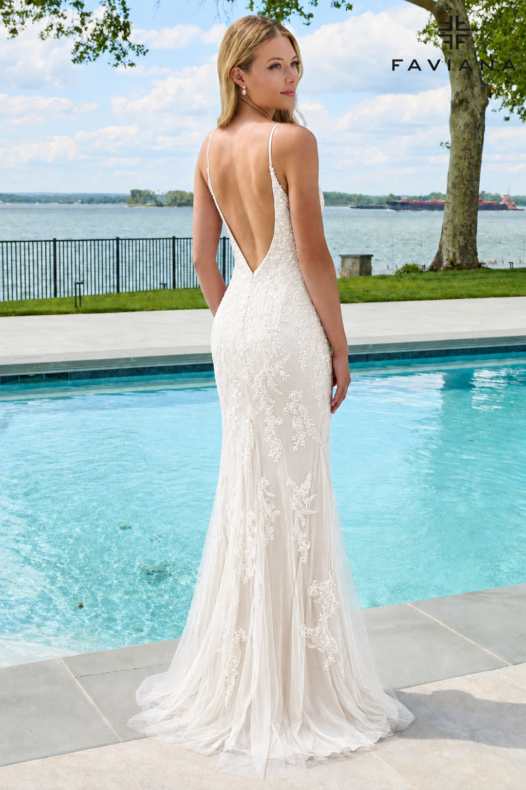 Faviana 11678 IVORY