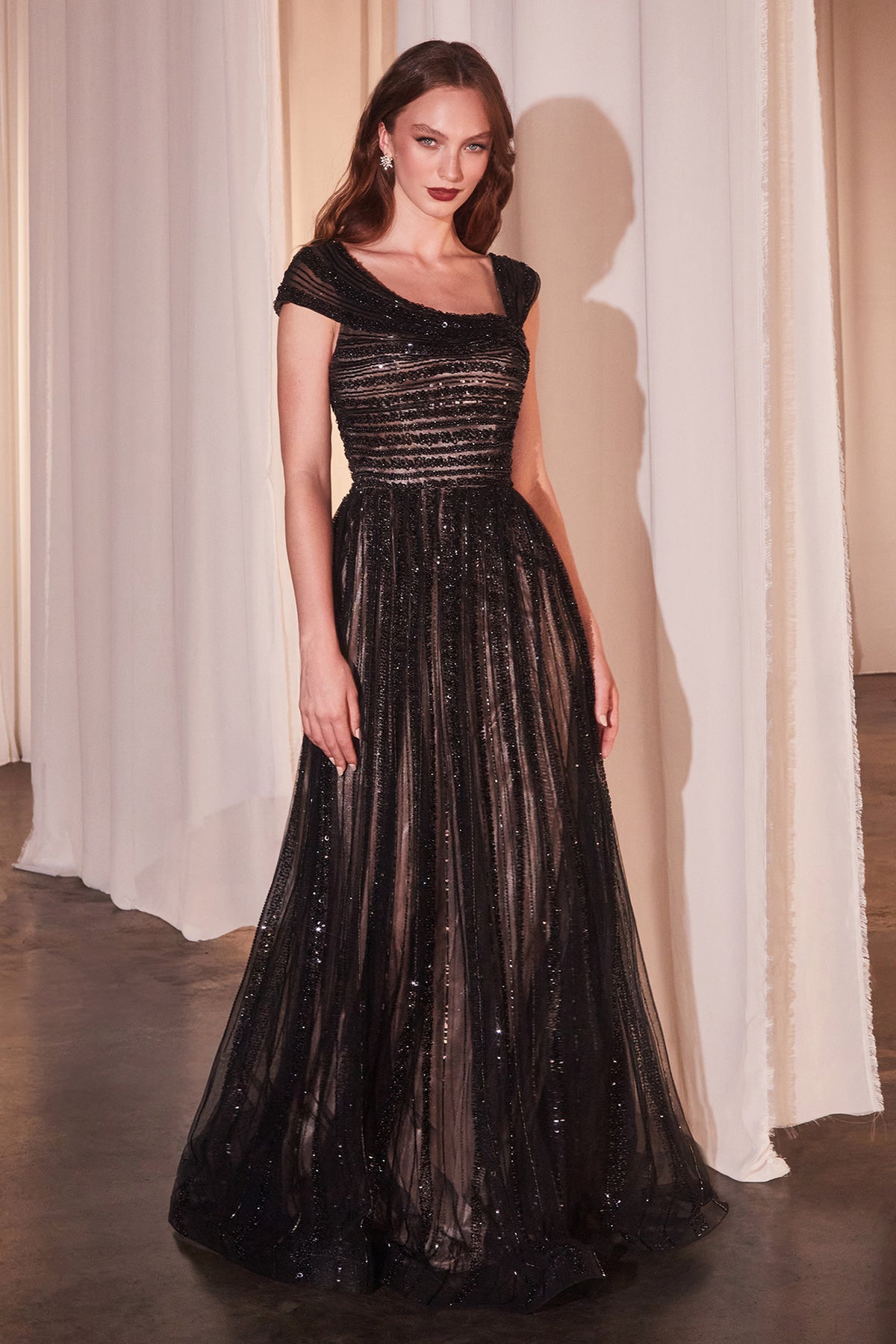 Ladivine CD0238 BLACK-NUDE