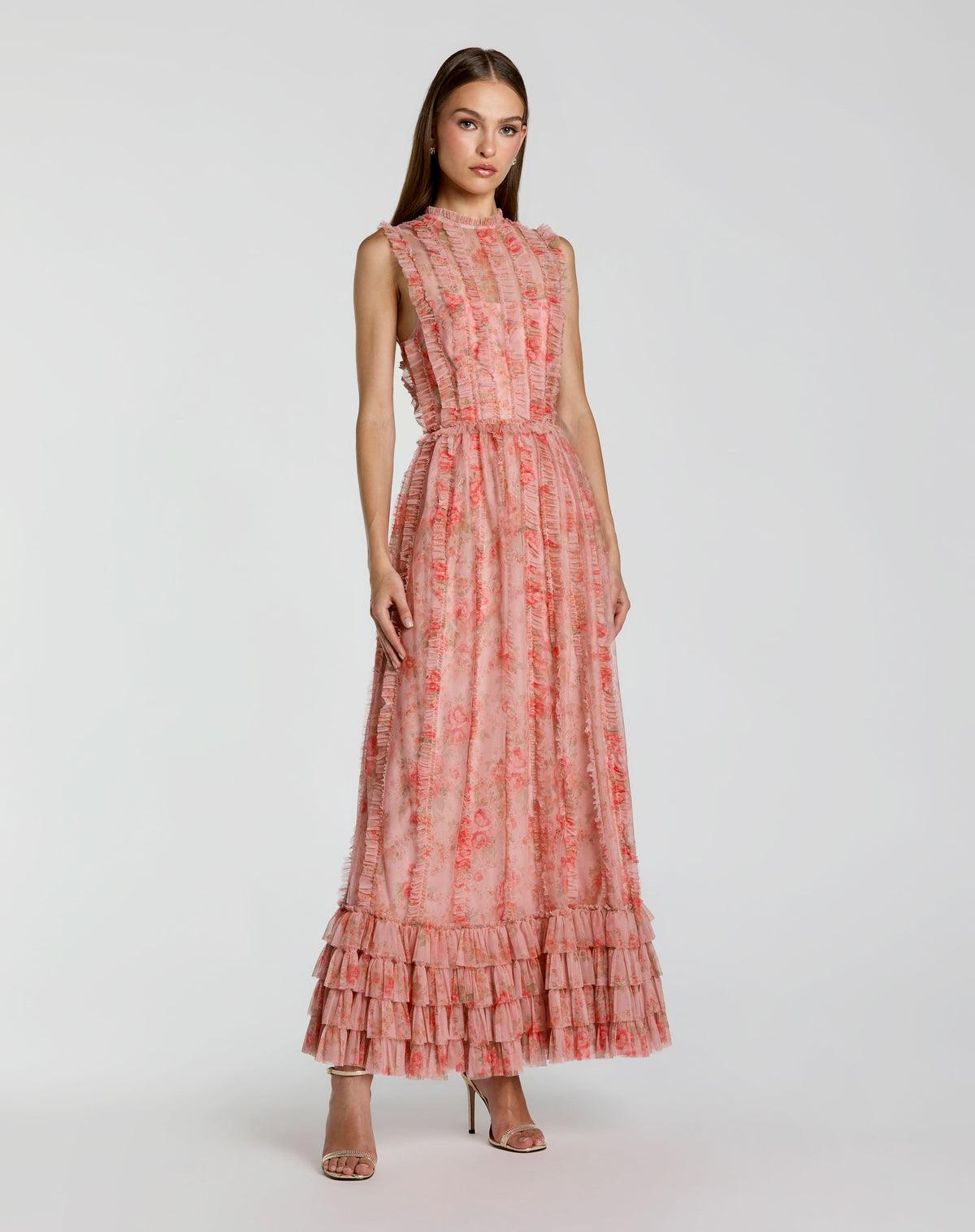Mac Duggal 8309 Rose Multi
