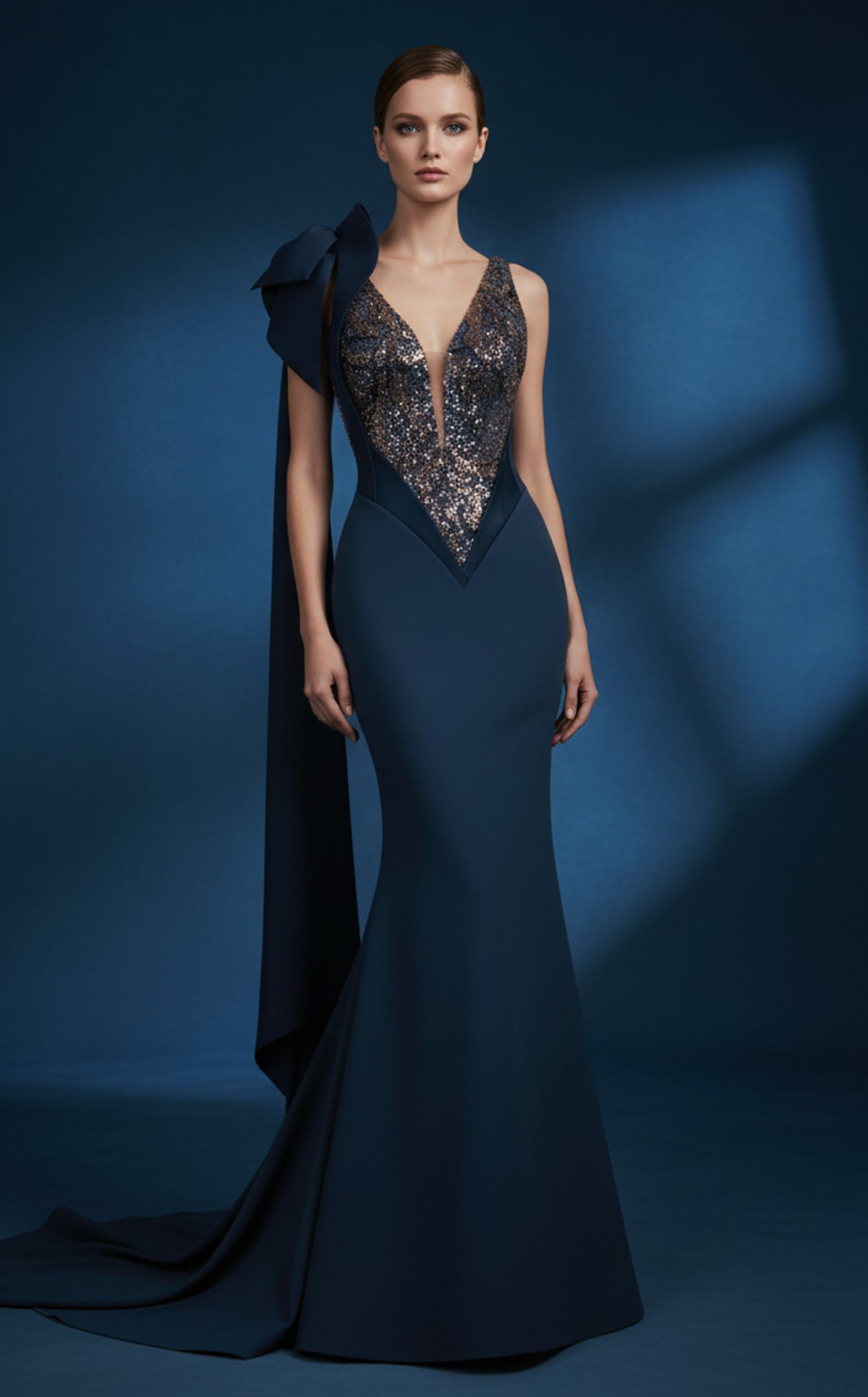 MNM Couture B1180 INDIGO