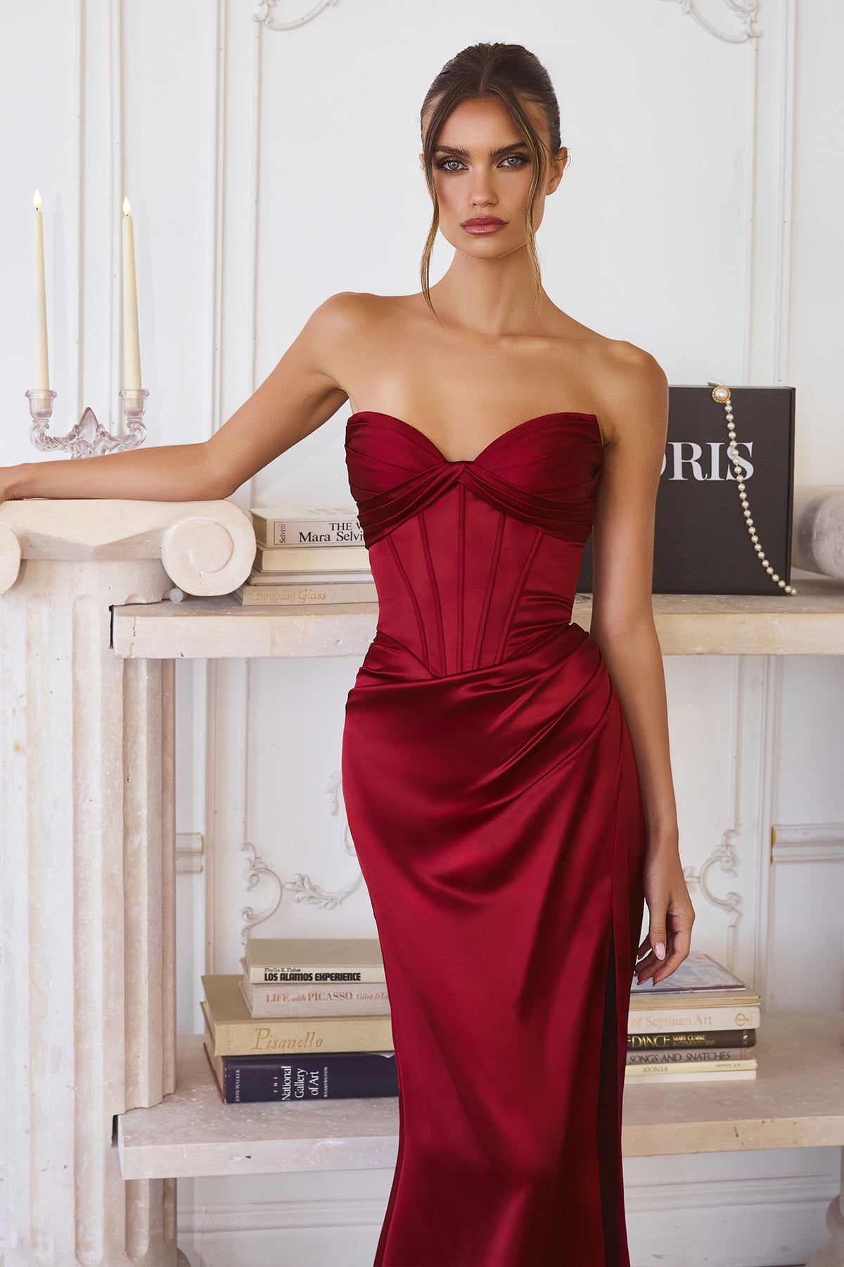 Amoris by Ladivine T611 DEEP RED