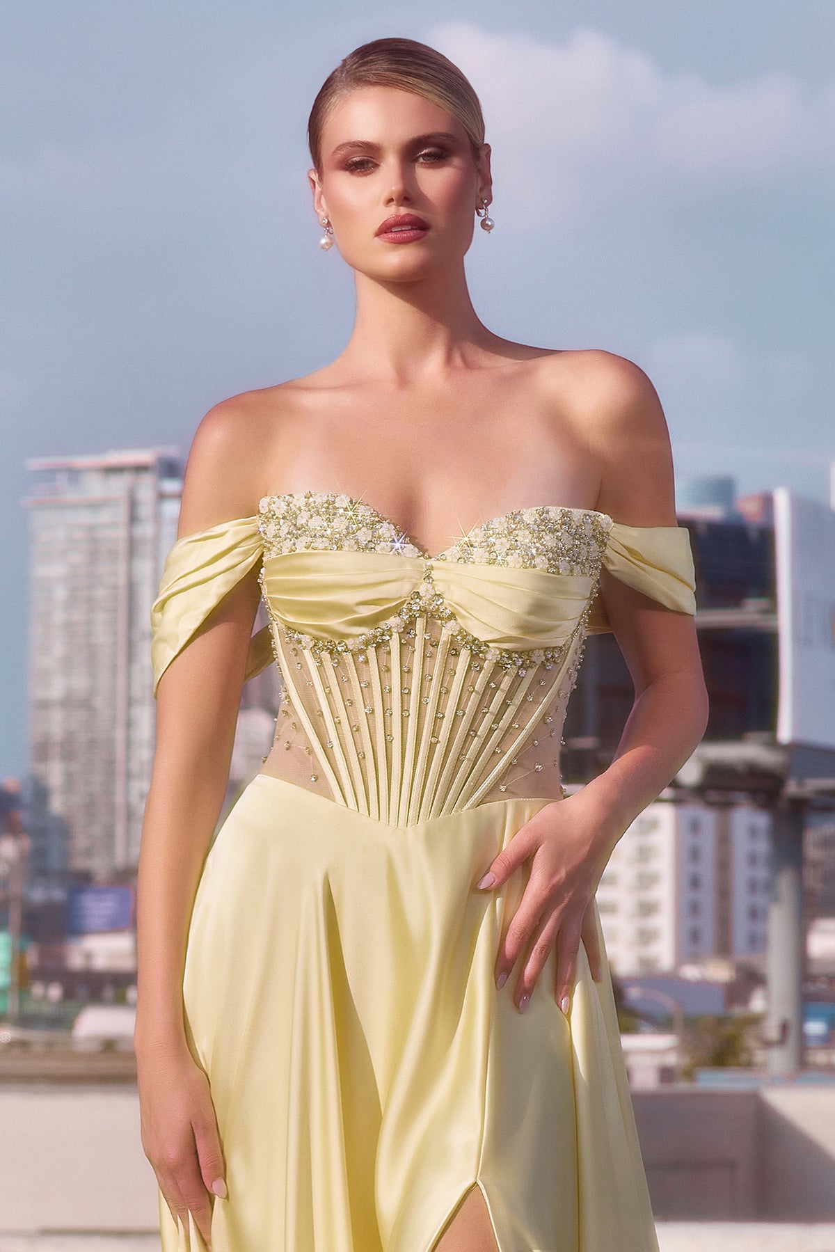Ladivine CD297 LT YELLOW