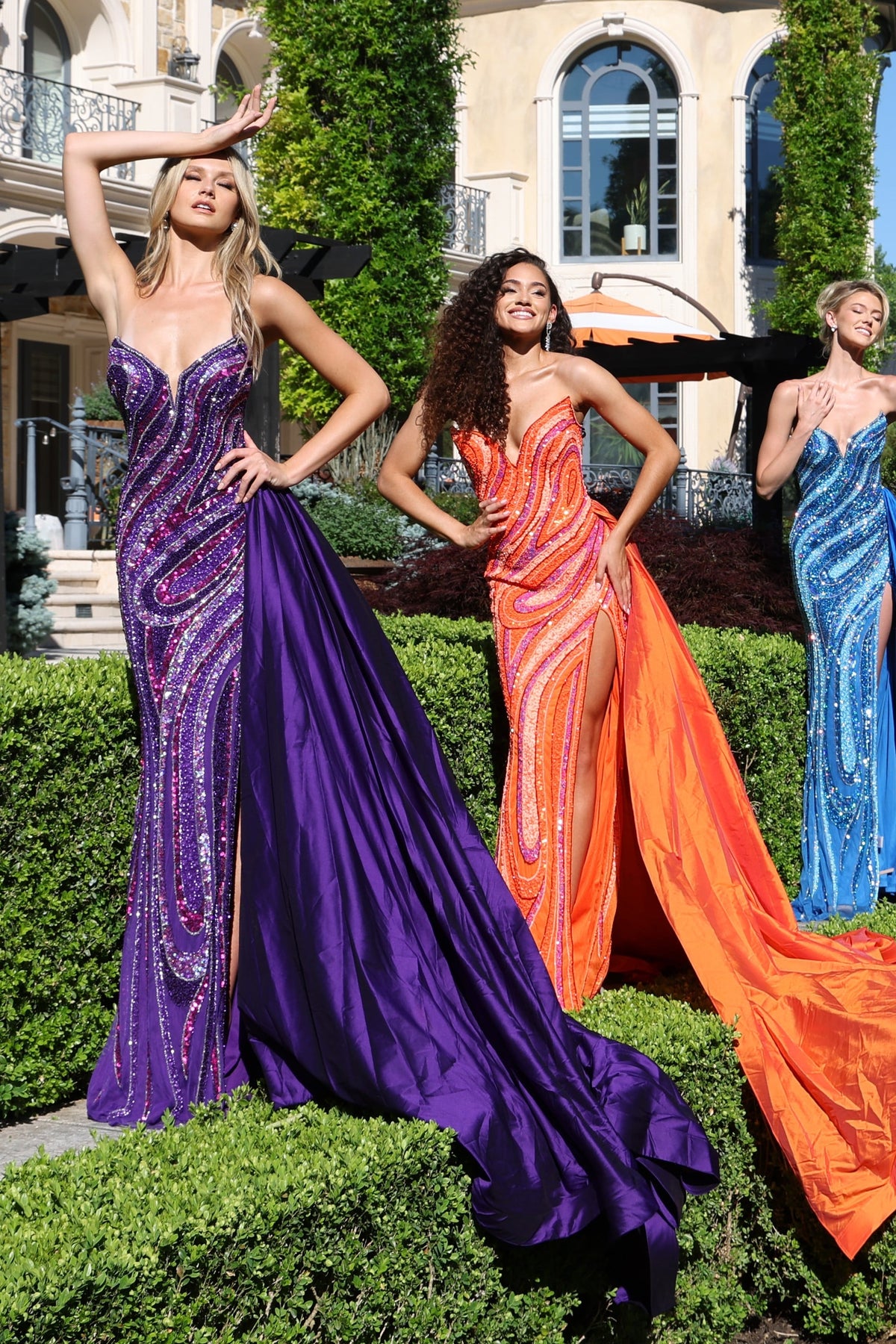 Jovani 49226 PEACOCK/MULTI
