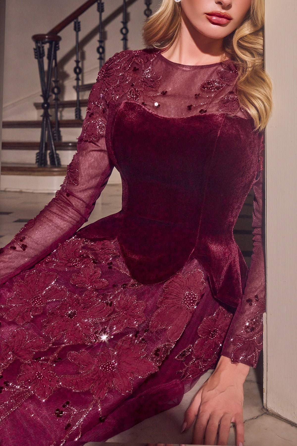Ladivine CM394 BURGUNDY