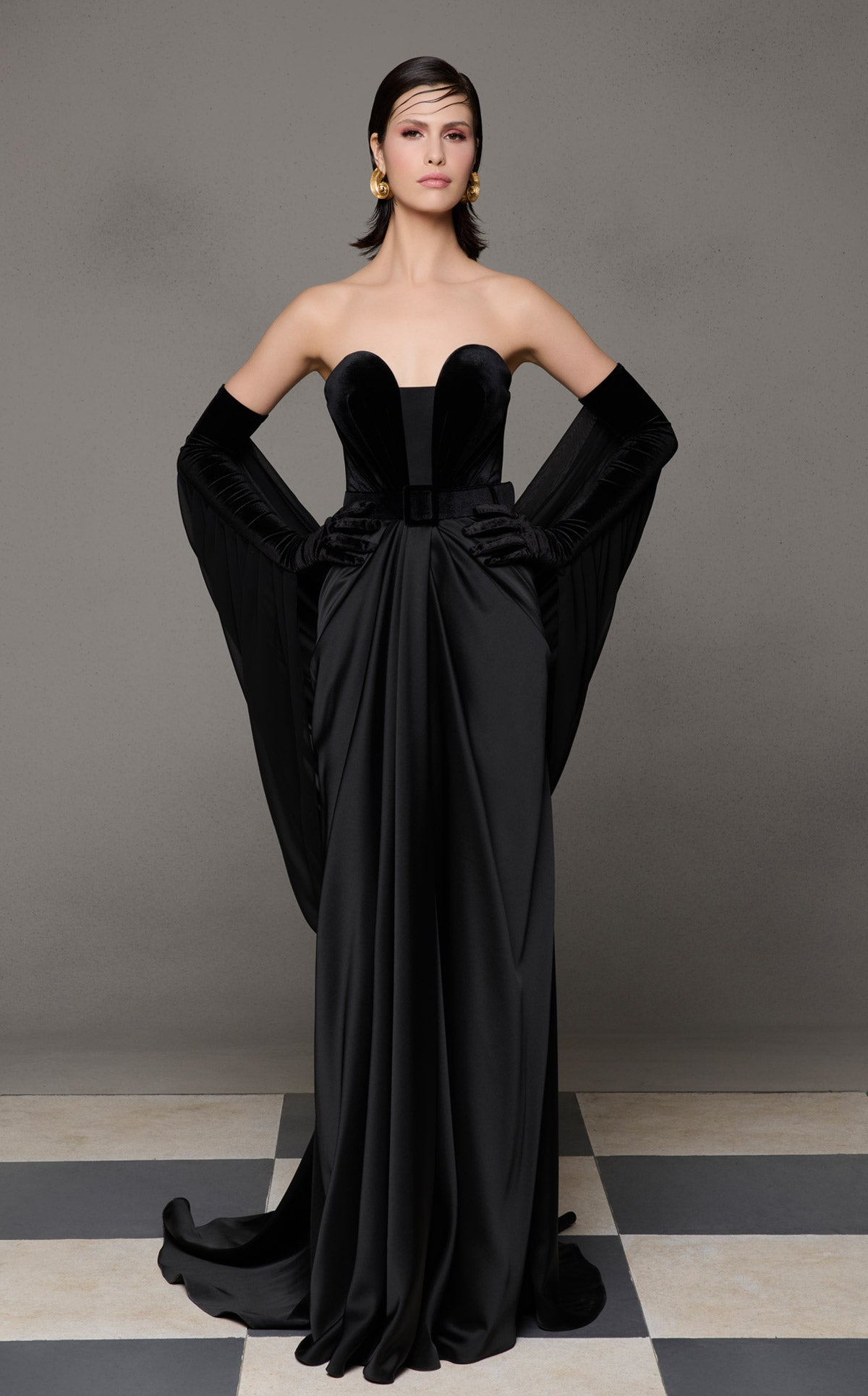 MNM Couture N0634 OLIVE