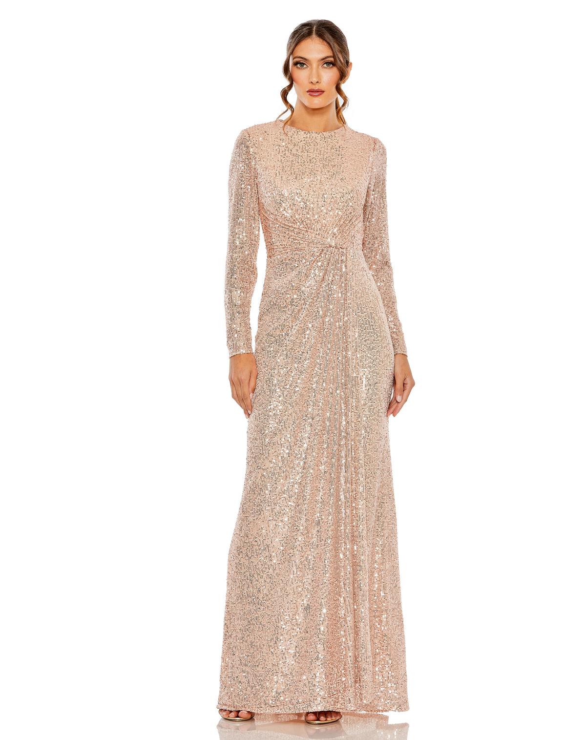 Mac Duggal 11659 Rose Gold