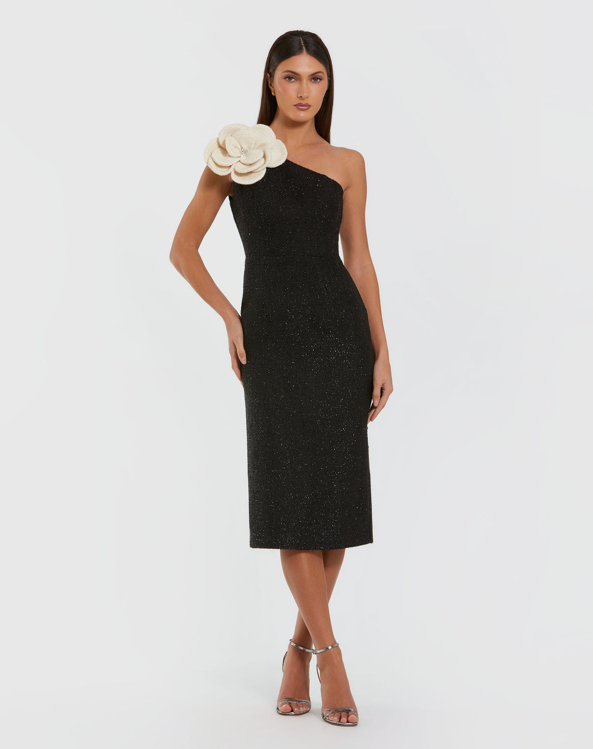 Mac Duggal 37066 Black Ivory