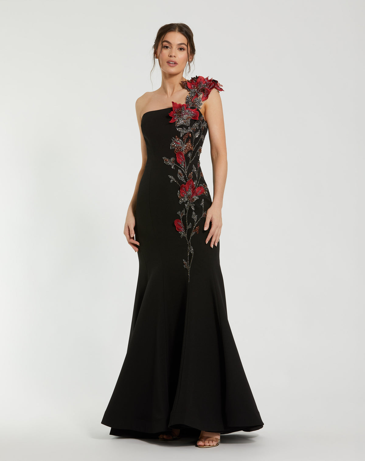 Mac Duggal 11779 Black Multi