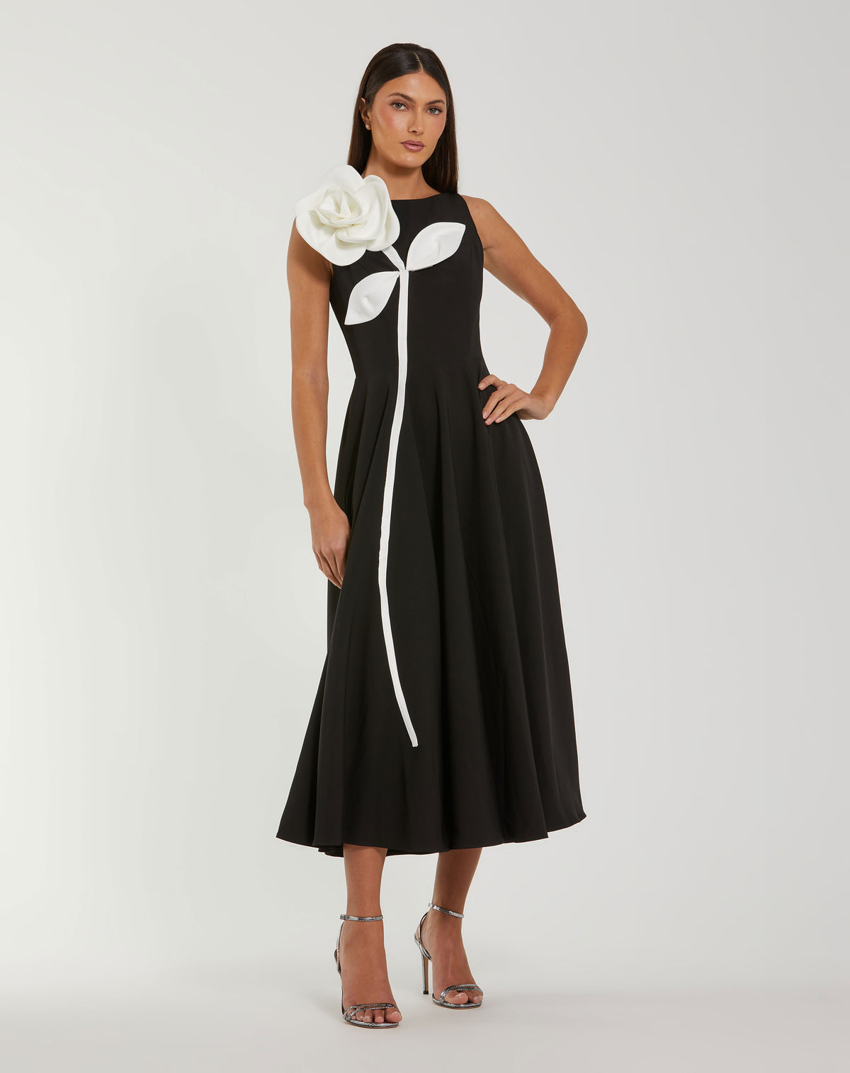 Mac Duggal 2329 Black Ivory