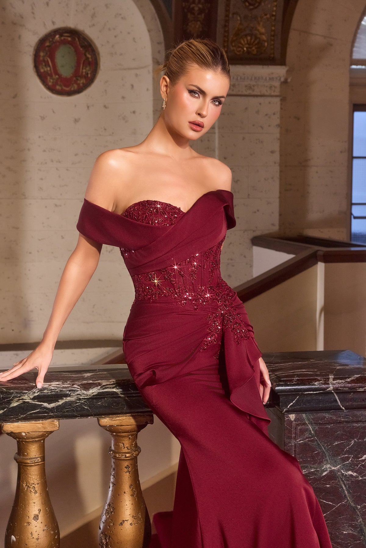 Ladivine CM387 BURGUNDY